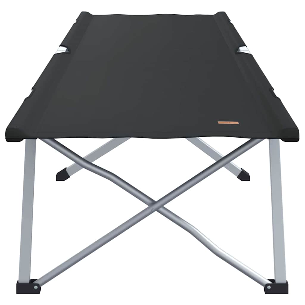 Opvouwbaar Camping Bed Zwart 194 x 62,5 x 42,5 cm is nu te koop bij PeponiXL, paradijselijk wonen!