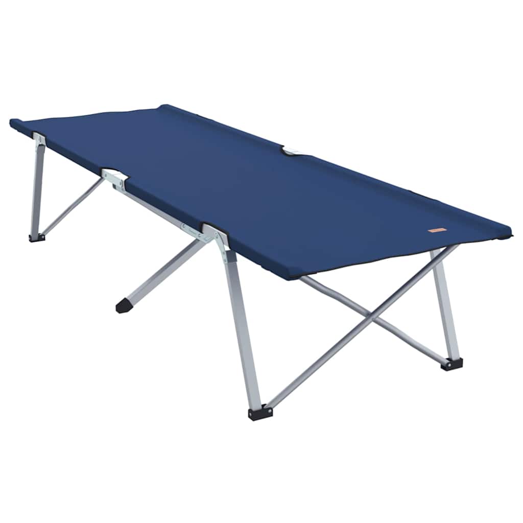 Opvouwbaar Camping Bed 2 pcs Blauw 194 x 62,5 x 42,5 cm is nu te koop bij PeponiXL, paradijselijk wonen!