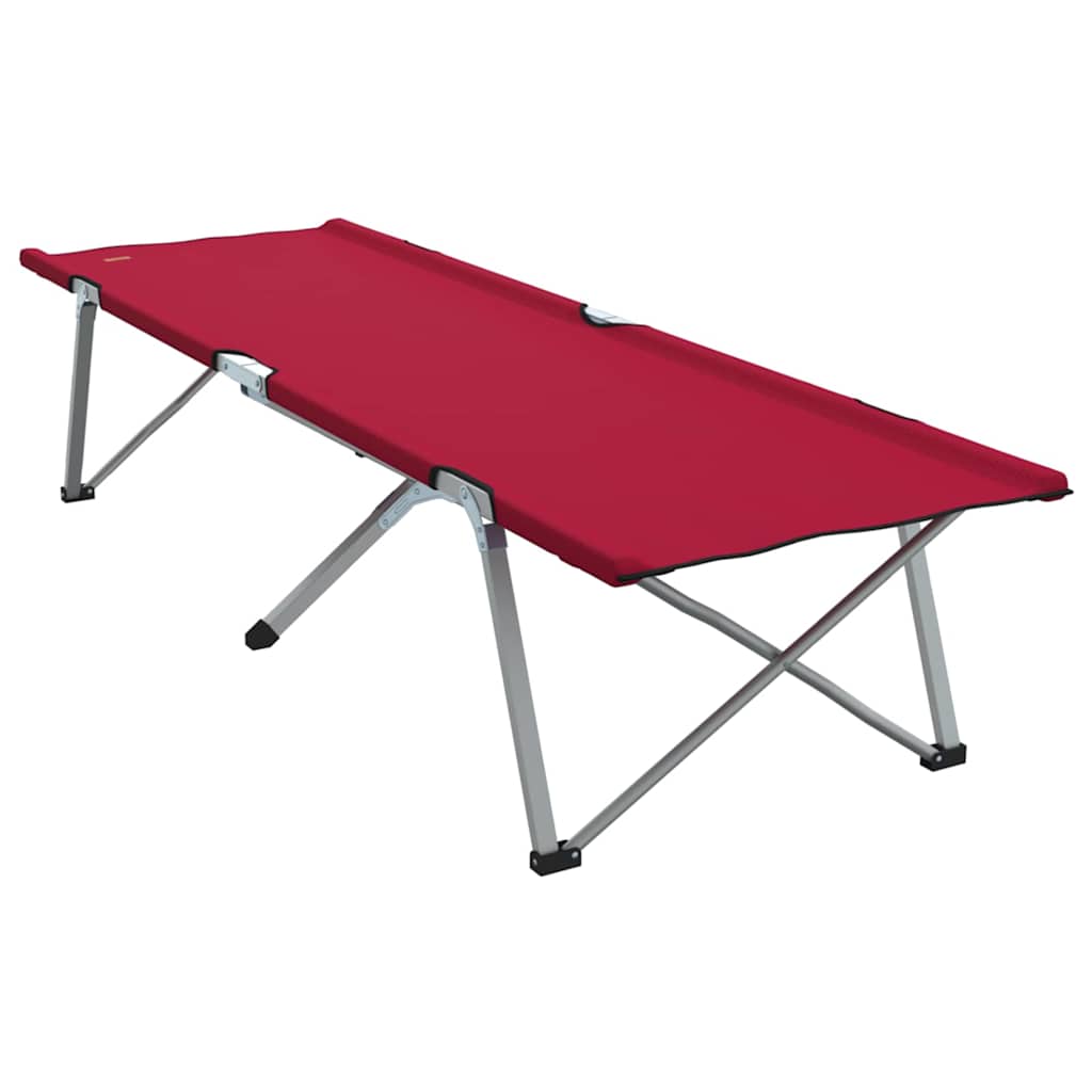 Opvouwbaar Camping Bed 2 pcs Rood 194 x 62,5 x 42,5 cm is nu te koop bij PeponiXL, paradijselijk wonen!