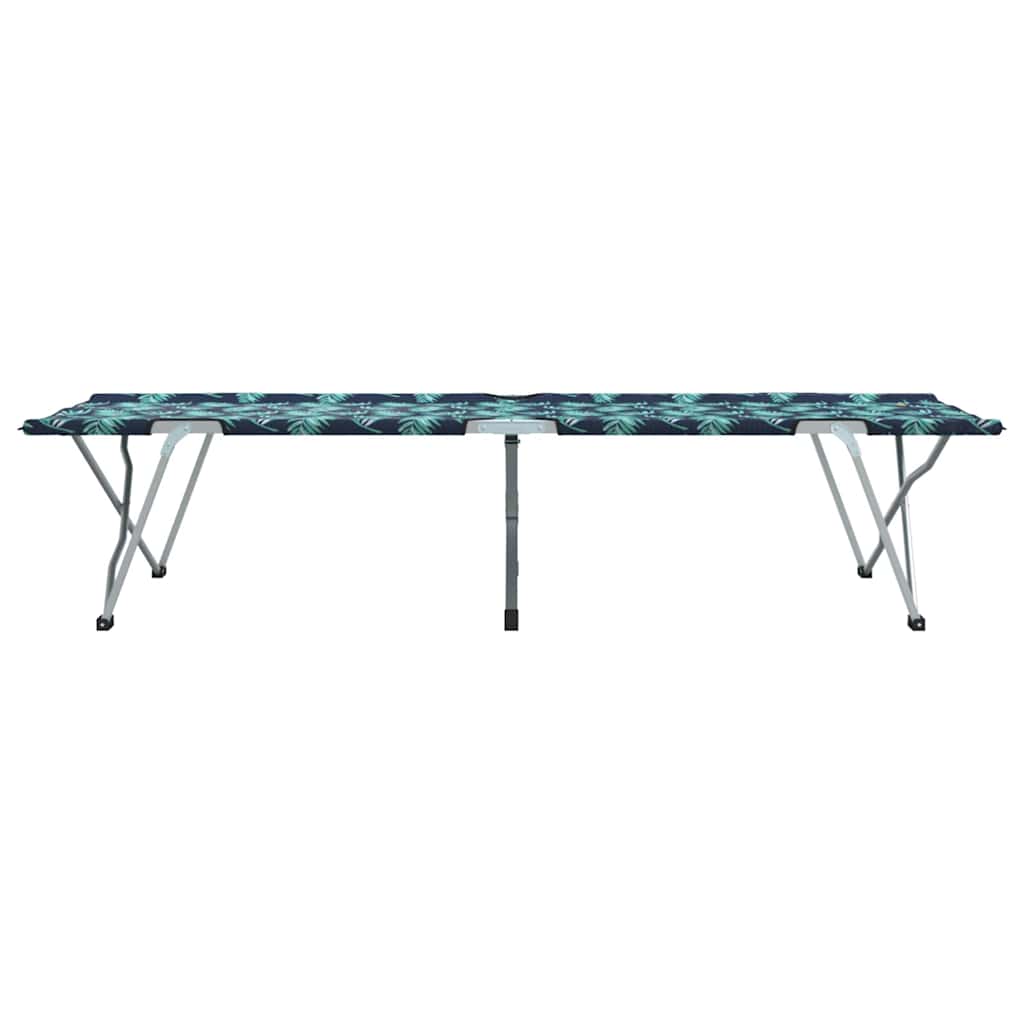 Opvouwbaar Camping Bed 2 pcs Bossen 194 x 62,5 x 42,5 cm is nu te koop bij PeponiXL, paradijselijk wonen!