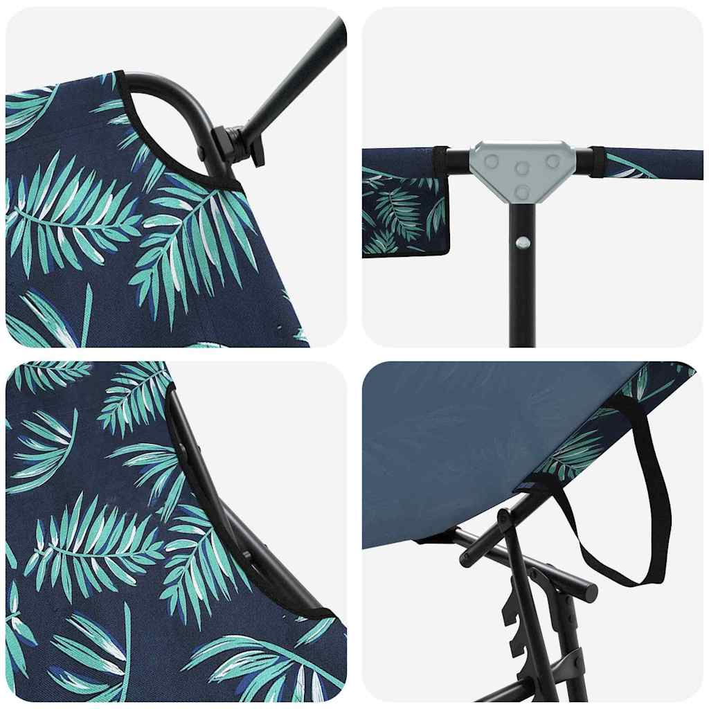 Opvouwbare zonnebed 2 pcs Multikleur 190 x 57 x 81 cm oxford is nu te koop bij PeponiXL, paradijselijk wonen!