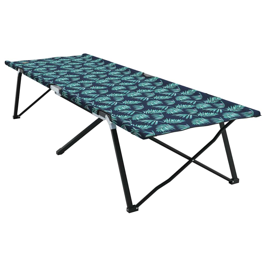 Opvouwbaar Camping Bed Bossen 206 x 76 x 74 cm Oxford en Staal is nu te koop bij PeponiXL, paradijselijk wonen!