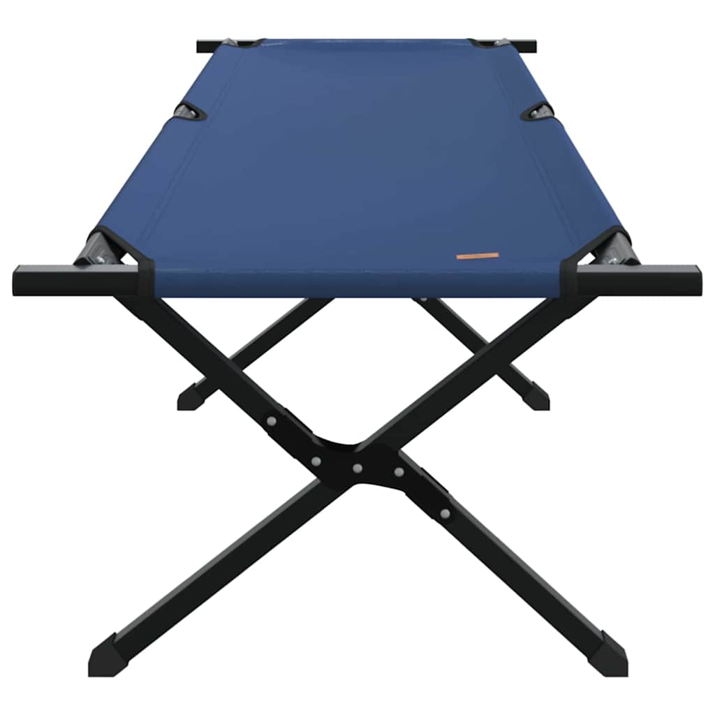 Opvouwbaar Camping Bed Blauw 193 x 69 x 45 cm Oxford stof is nu te koop bij PeponiXL, paradijselijk wonen!