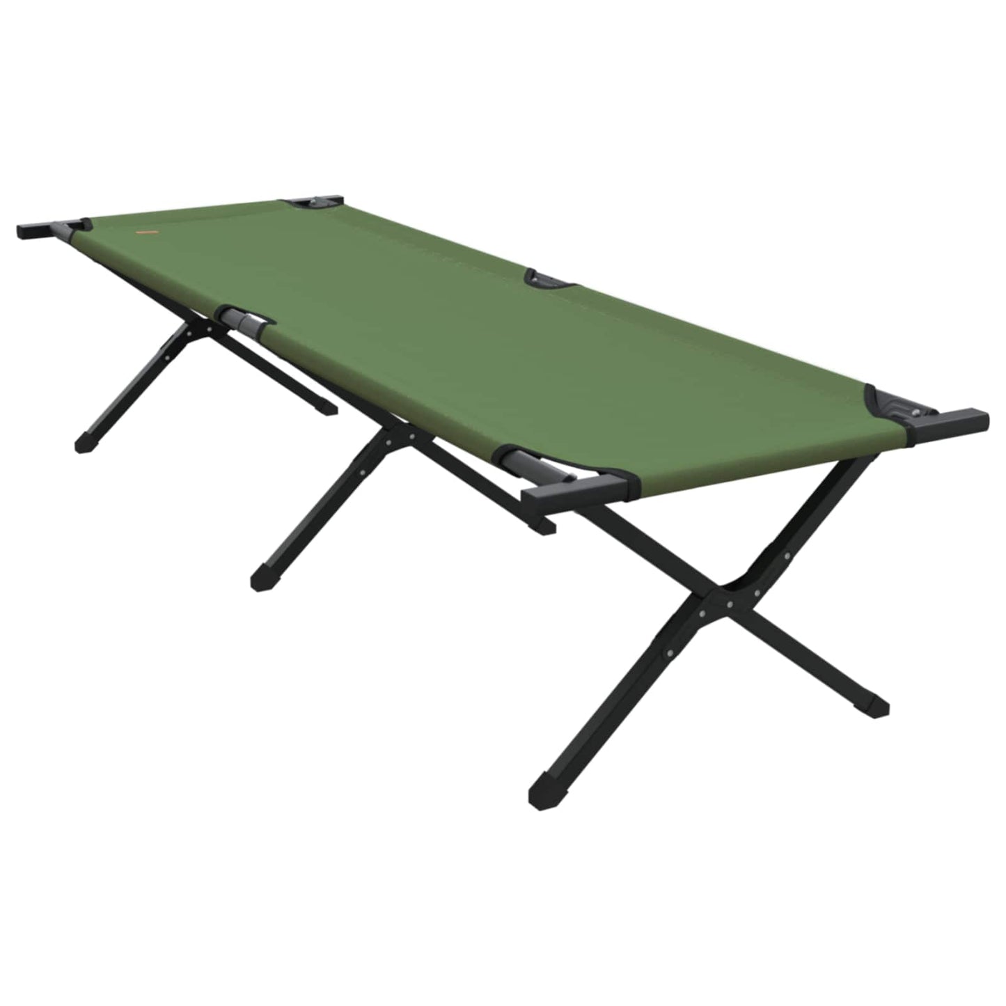 Opvouwbaar Camping Bed Groen 193 x 69 x 45 cm Oxford stof is nu te koop bij PeponiXL, paradijselijk wonen!