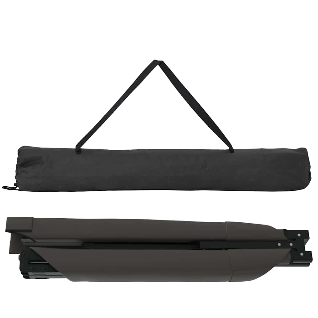 Opvouwbaar Camping Bed Zwart 210 x 80 x 46 cm Oxford stof is nu te koop bij PeponiXL, paradijselijk wonen!