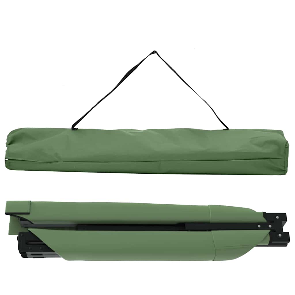 Opvouwbaar Camping Bed Groen 210 x 80 x 46 cm Oxford stof is nu te koop bij PeponiXL, paradijselijk wonen!
