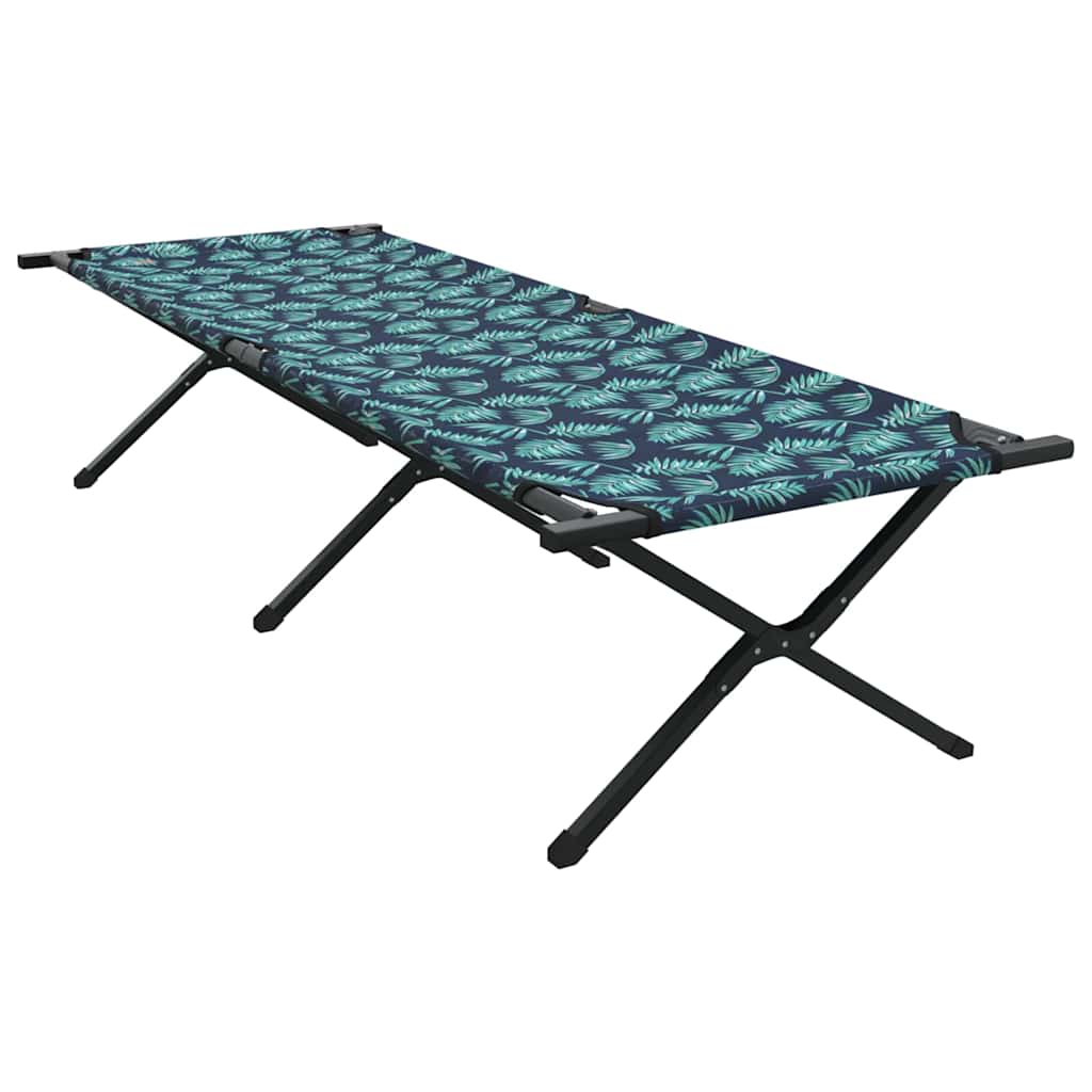 Opvouwbaar Camping Bed Blad Bossen 210 x 80 x 46 cm Oxford stof is nu te koop bij PeponiXL, paradijselijk wonen!