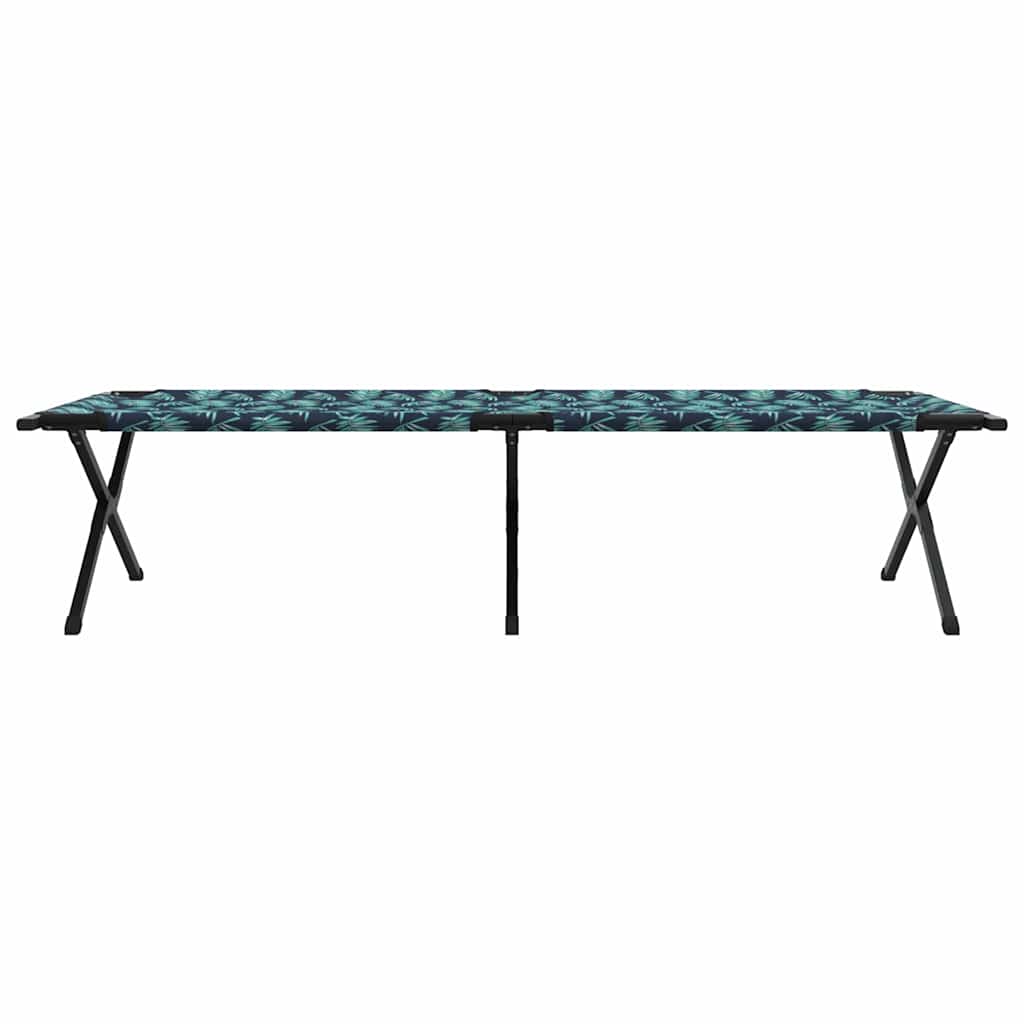 Opvouwbaar Camping Bed Blad Bossen 210 x 80 x 46 cm Oxford stof is nu te koop bij PeponiXL, paradijselijk wonen!