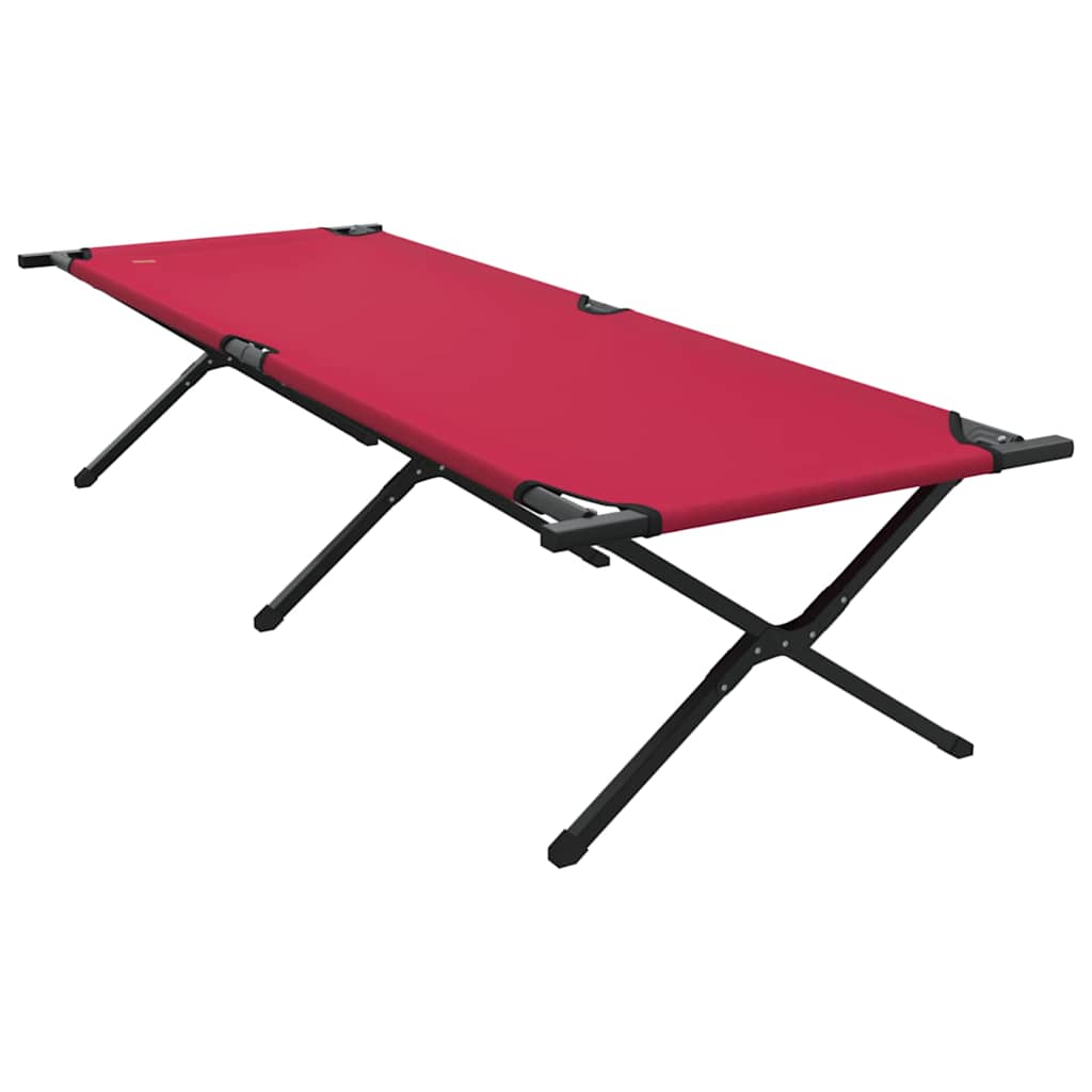 Opvouwbaar Camping Bed 2 pcs Rood 210 x 80 x 46 cm Oxford stof is nu te koop bij PeponiXL, paradijselijk wonen!