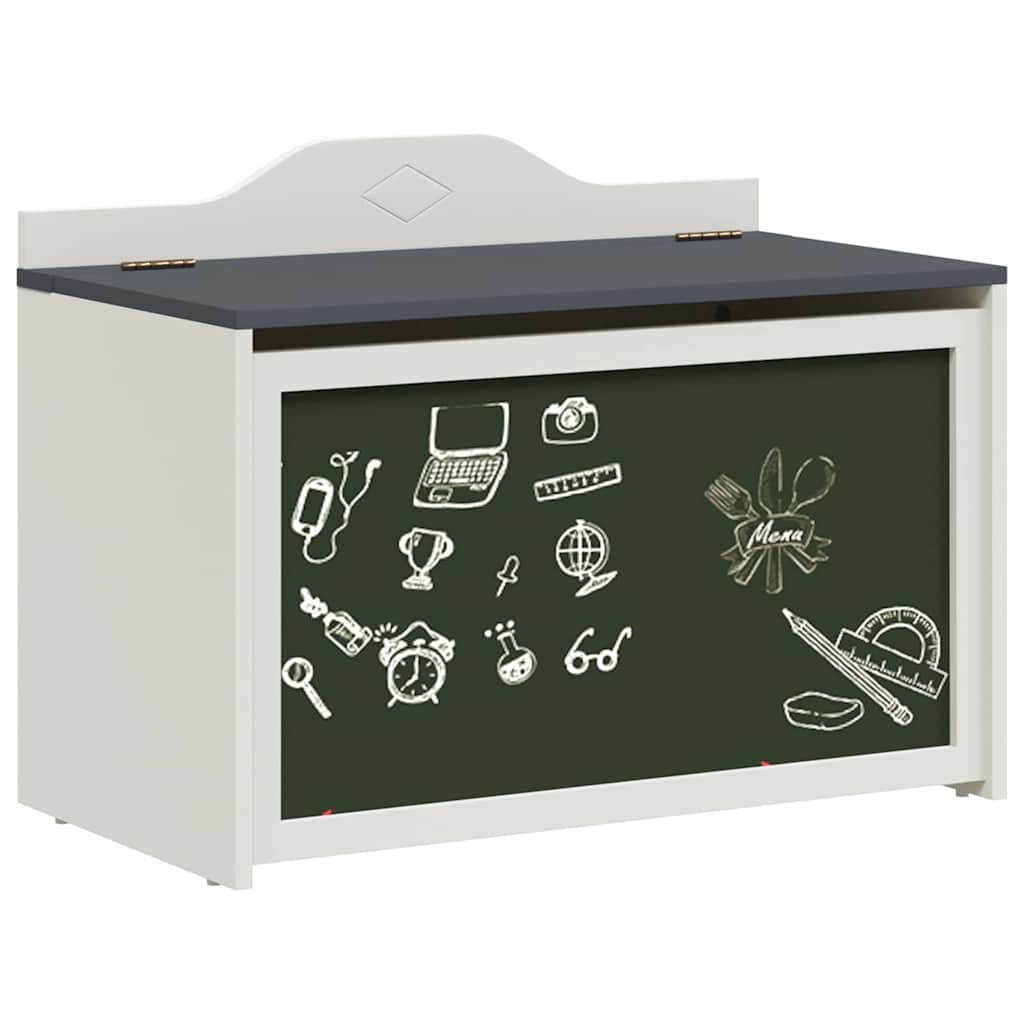 Doos met opslag en een krijtbord aan de voorkant ROROS is nu te koop bij PeponiXL, paradijselijk wonen!
