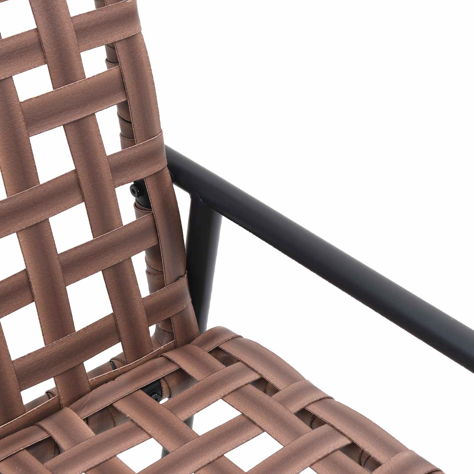Tuinstoel Bruin 110,5 x 79 x 75,5 cm poly rattan is nu te koop bij PeponiXL, paradijselijk wonen!