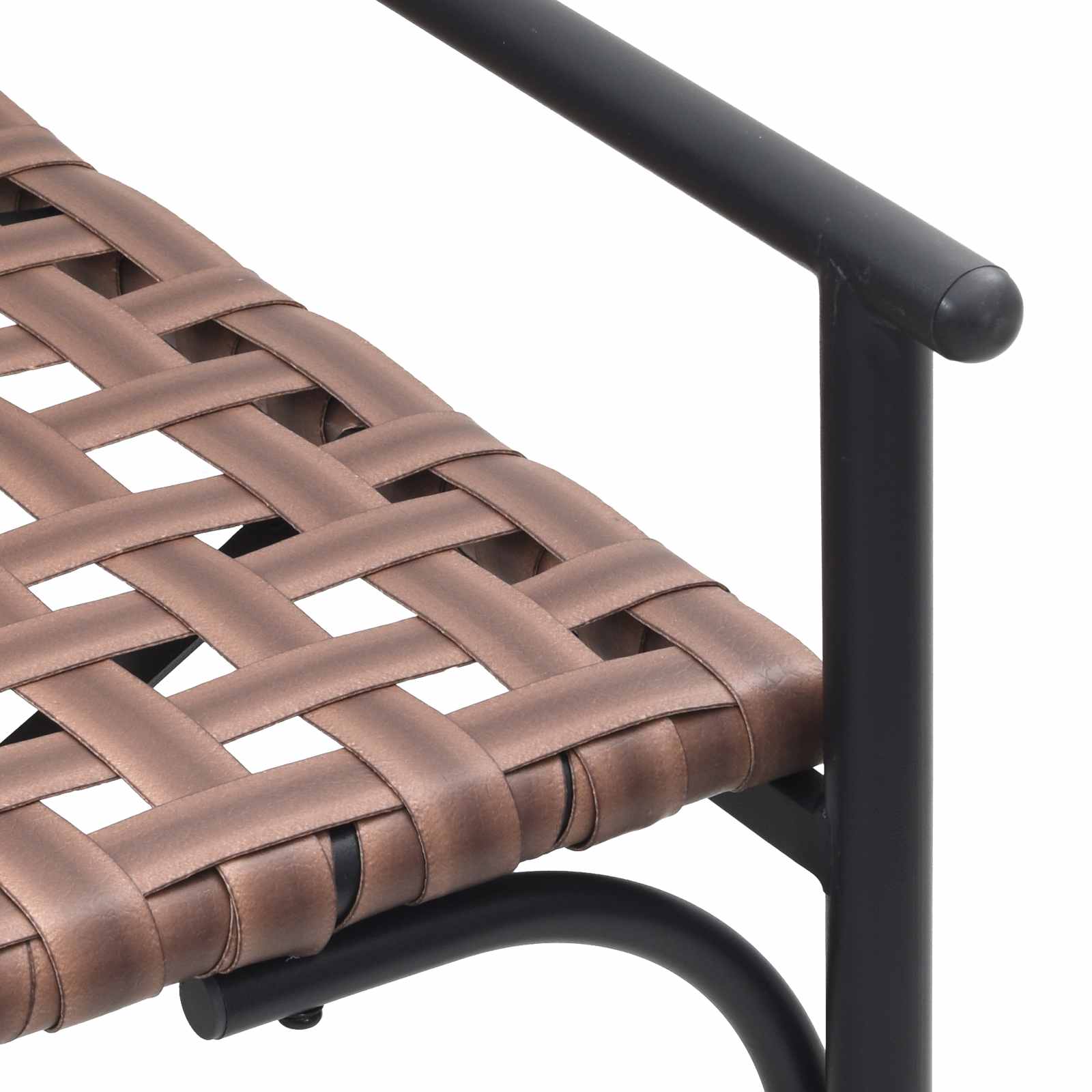 Tuinstoel Bruin 110,5 x 79 x 75,5 cm poly rattan is nu te koop bij PeponiXL, paradijselijk wonen!
