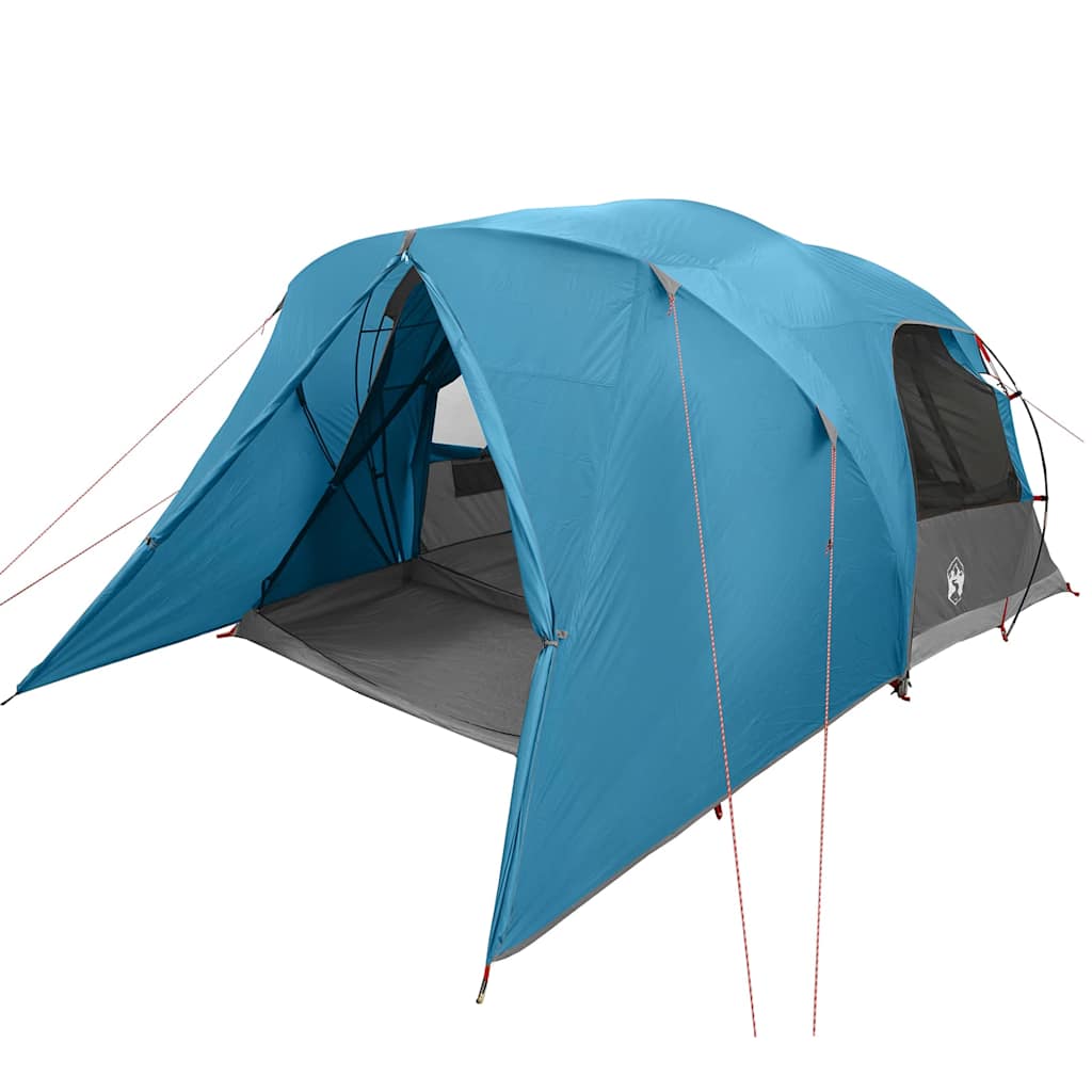 Dome Tent 4-Person met dak met opslag Blauw 455 x 252 x 178 cm is nu te koop bij PeponiXL, paradijselijk wonen!