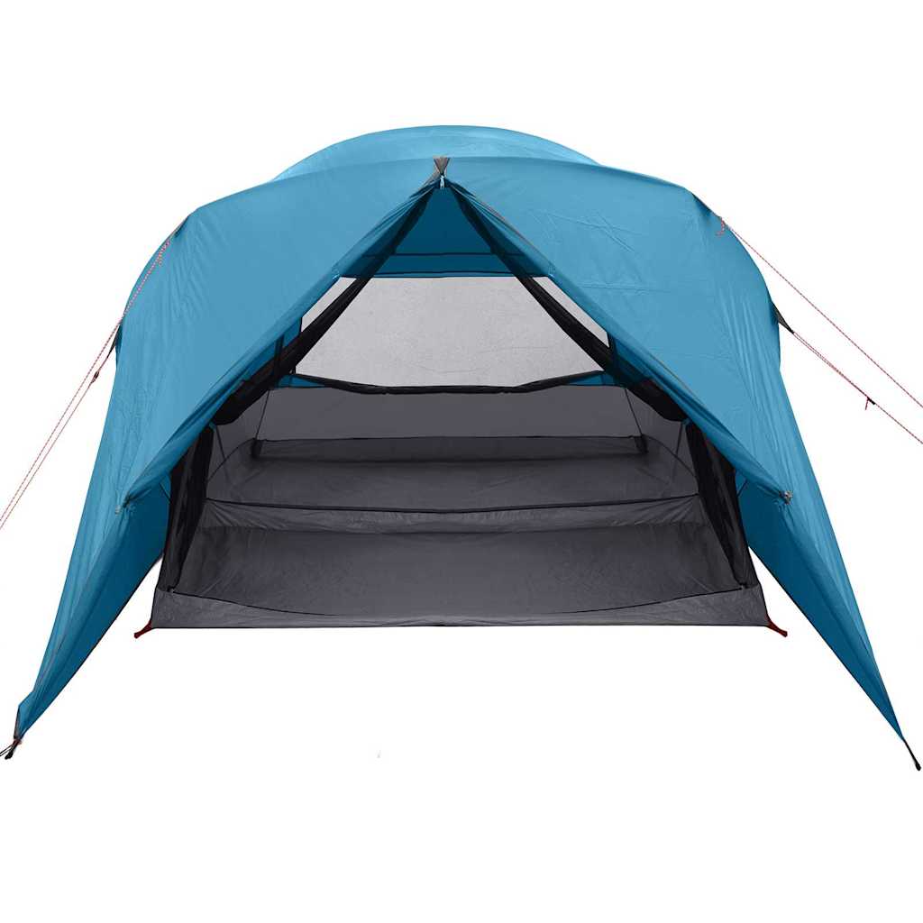 Dome Tent 4-Person met dak met opslag Blauw 455 x 252 x 178 cm is nu te koop bij PeponiXL, paradijselijk wonen!