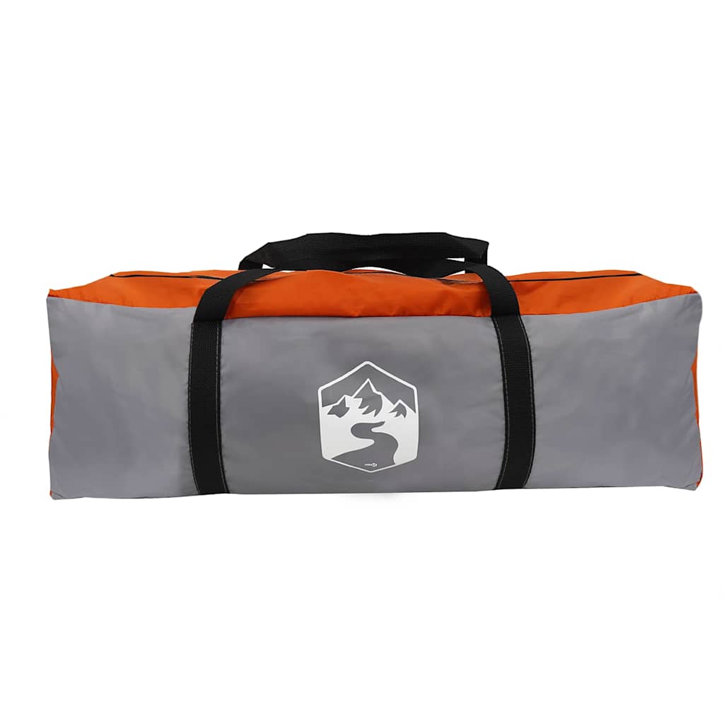 Koepeltent met dak Grijs en Oranje 455 x 252 x 178 cm is nu te koop bij PeponiXL, paradijselijk wonen!