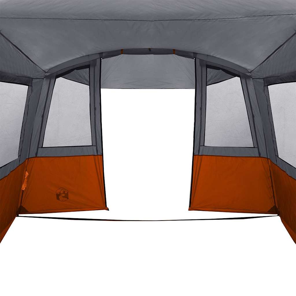 Achterkleptent voor Caravan Grijs en Oranje 352 x 250 x 240 cm is nu te koop bij PeponiXL, paradijselijk wonen!