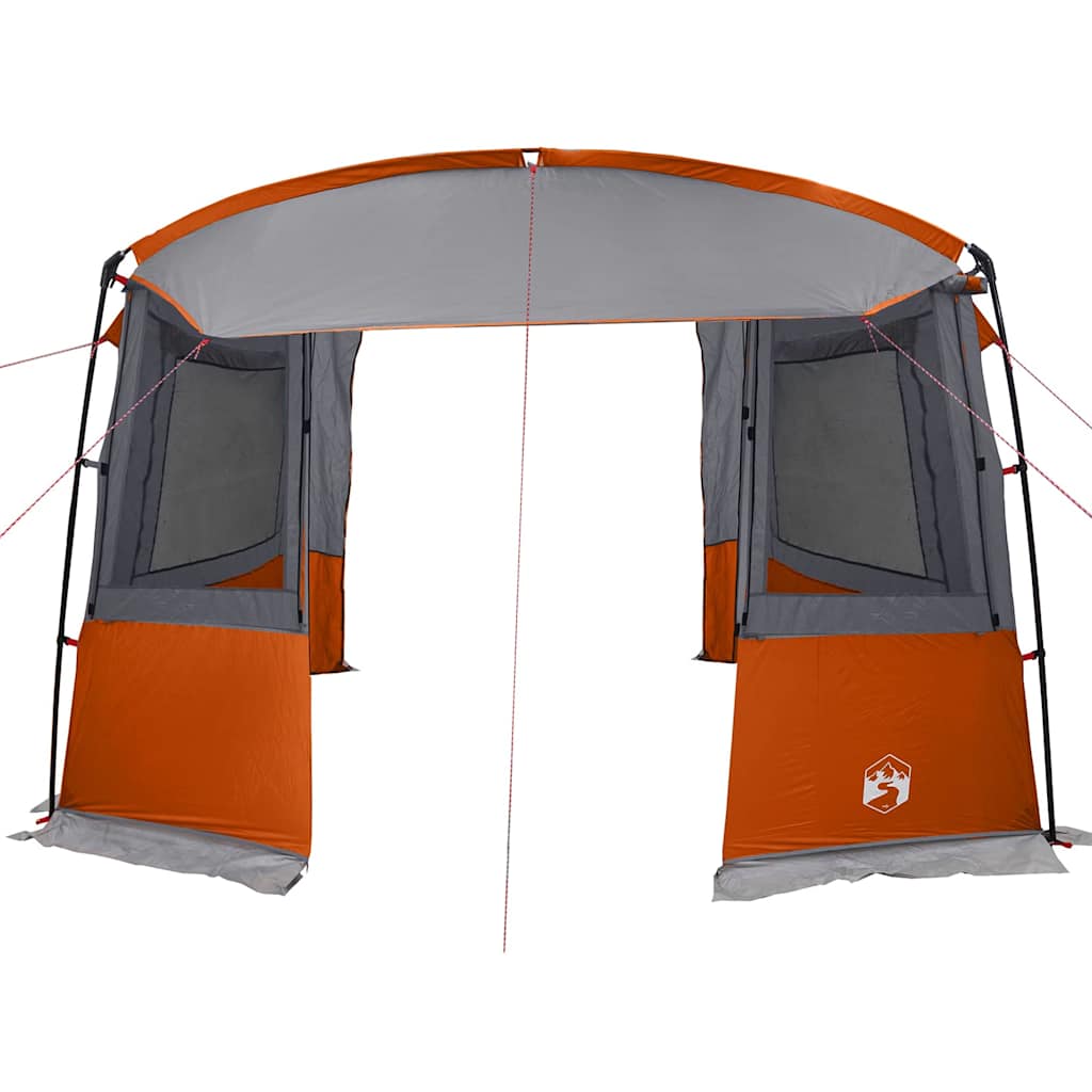 Achterkleptent voor Caravan Grijs en Oranje 352 x 250 x 240 cm is nu te koop bij PeponiXL, paradijselijk wonen!