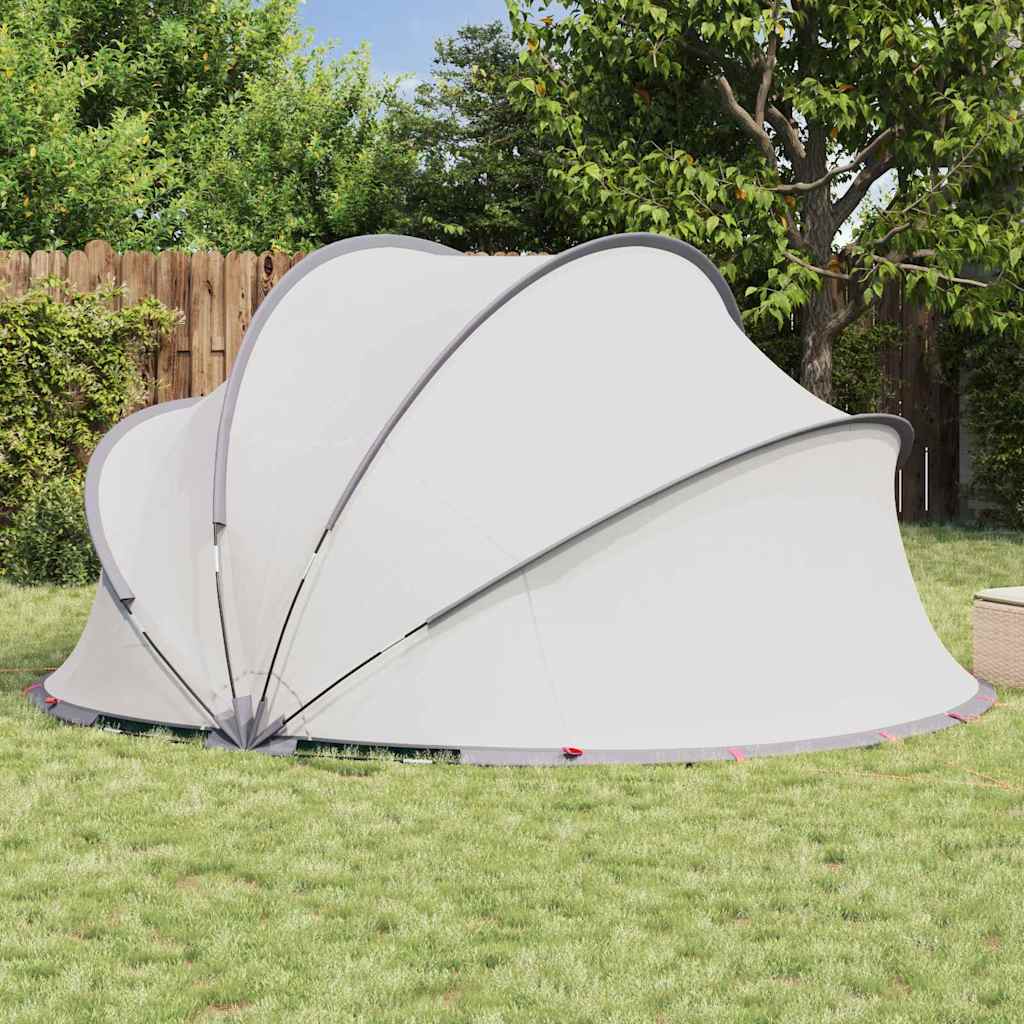 Pooldome Grijs en Oranje 405 x 405 x 192 cm is nu te koop bij PeponiXL, paradijselijk wonen!