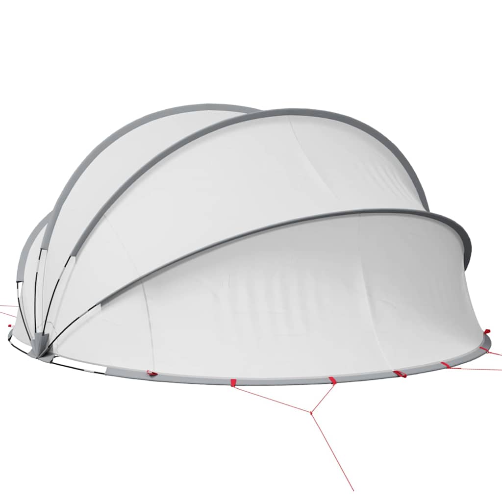 Pooldome Grijs en Oranje 405 x 405 x 192 cm is nu te koop bij PeponiXL, paradijselijk wonen!