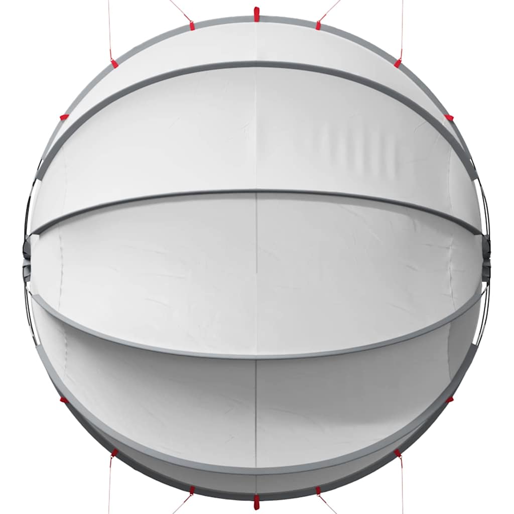 Pooldome Grijs en Oranje 405 x 405 x 192 cm is nu te koop bij PeponiXL, paradijselijk wonen!