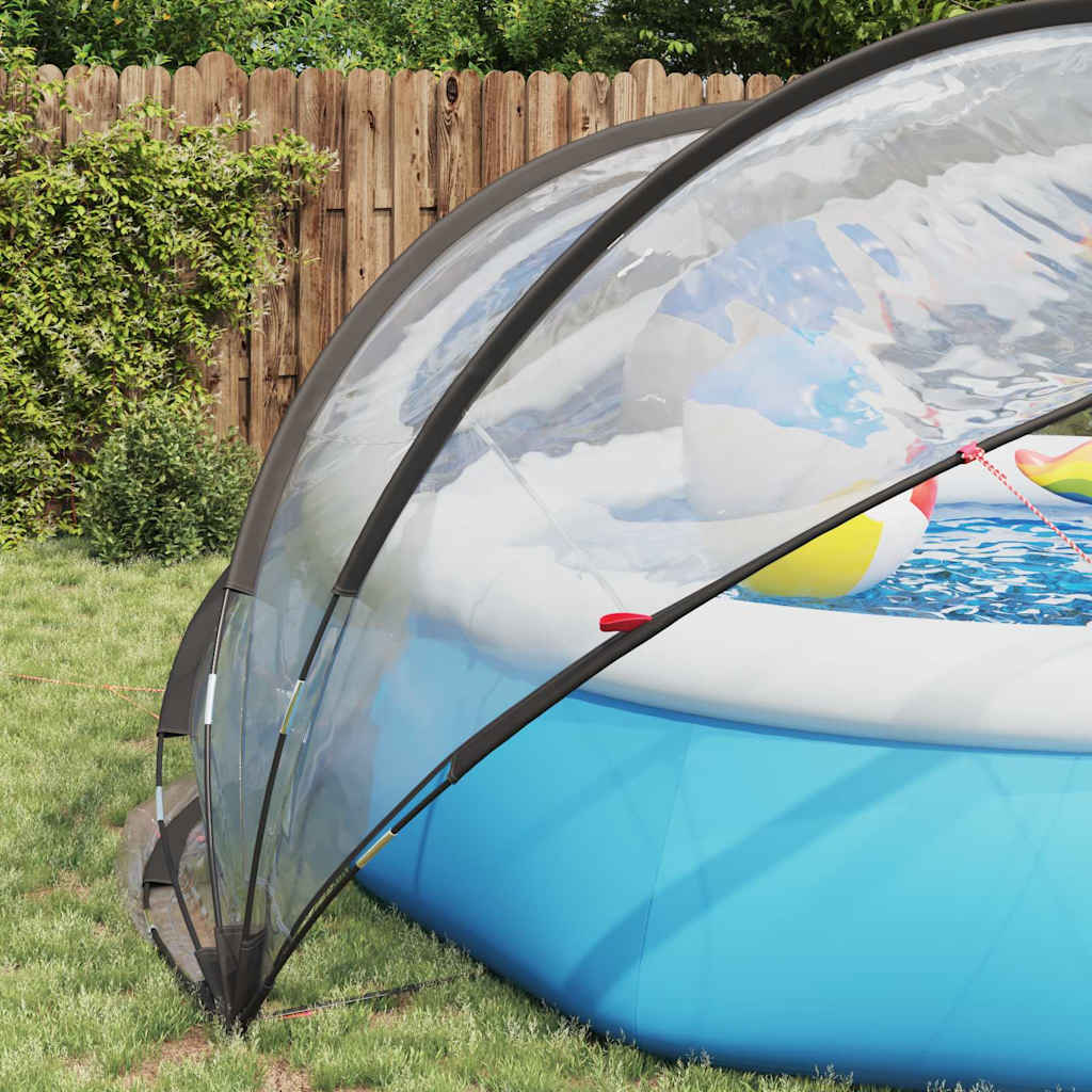 Pooldome Doorzichtig 405 x 405 x 192 cm PVC is nu te koop bij PeponiXL, paradijselijk wonen!