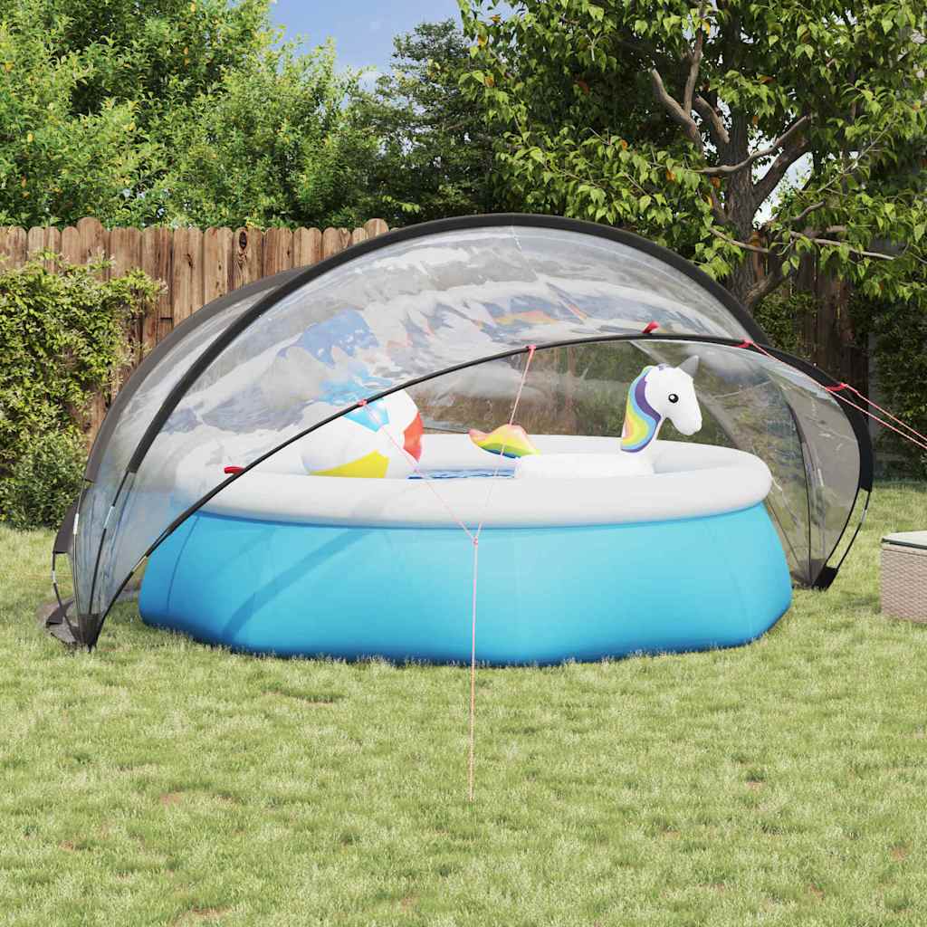 Pooldome Doorzichtig 405 x 405 x 192 cm PVC is nu te koop bij PeponiXL, paradijselijk wonen!