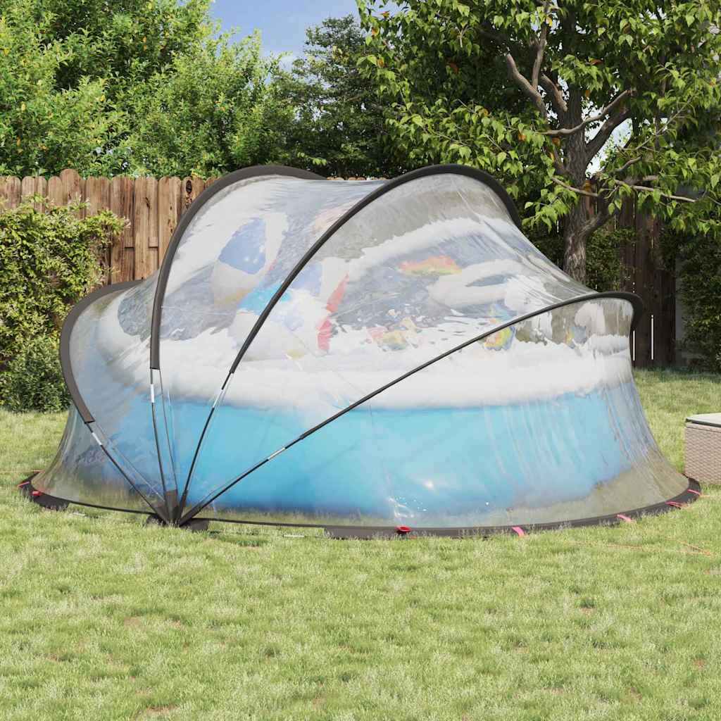 Pooldome Doorzichtig 405 x 405 x 192 cm PVC is nu te koop bij PeponiXL, paradijselijk wonen!