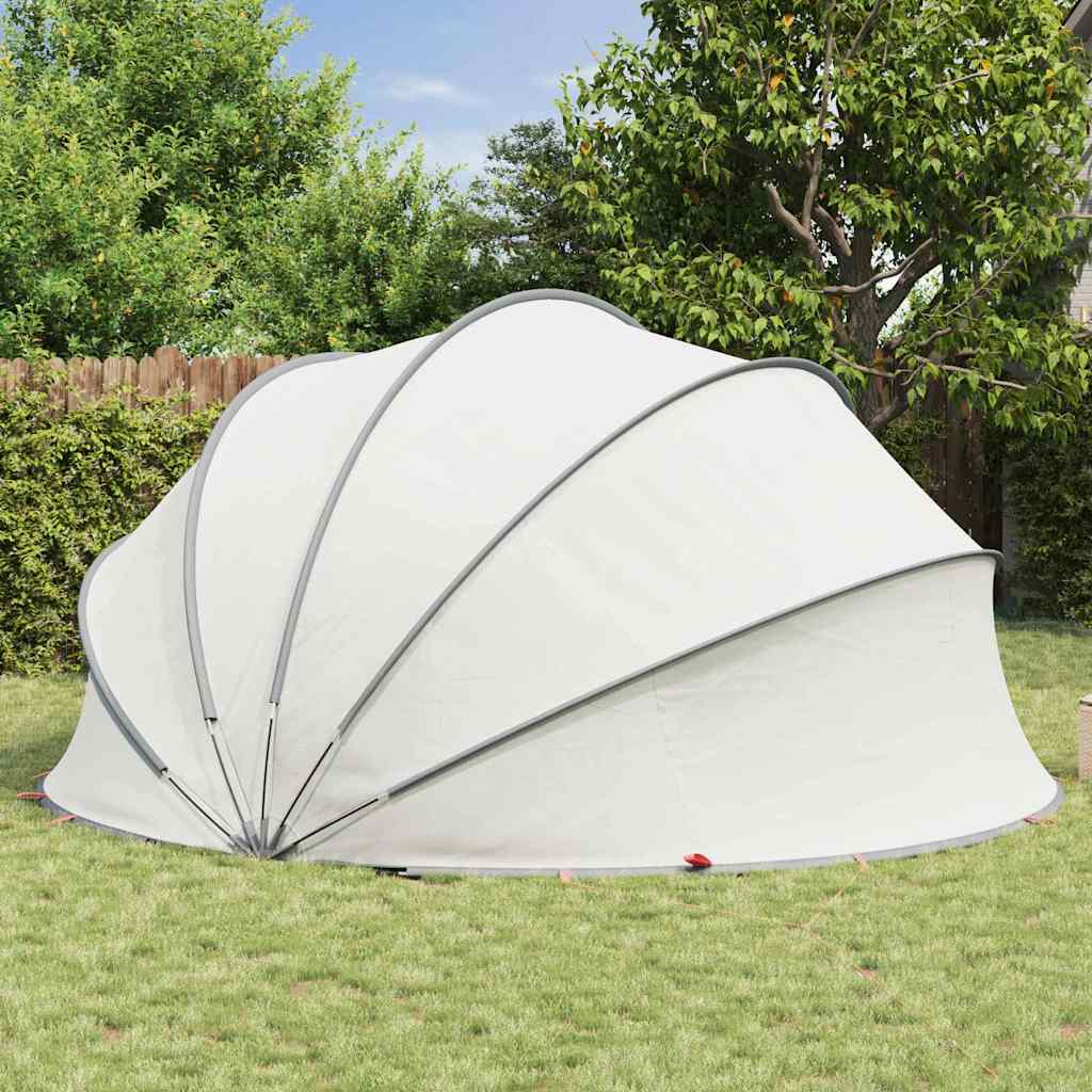 Pooldome Grijs en Oranje 430 x 430 x 210 cm is nu te koop bij PeponiXL, paradijselijk wonen!