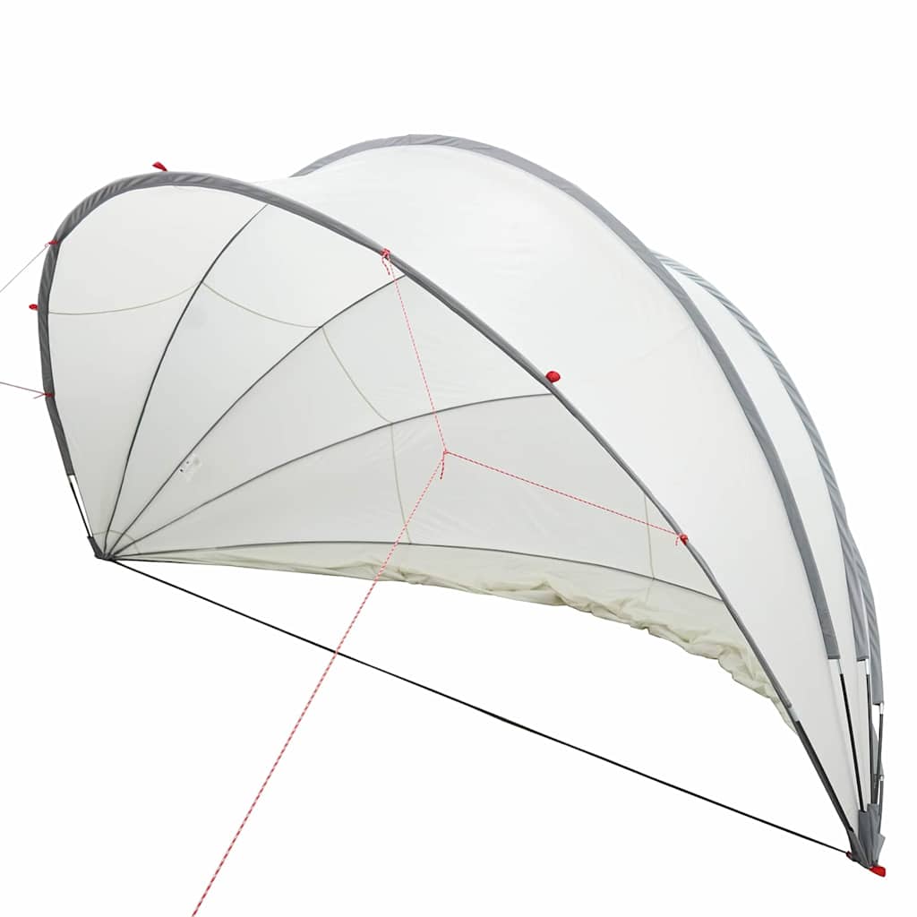 Pooldome Grijs en Oranje 430 x 430 x 210 cm is nu te koop bij PeponiXL, paradijselijk wonen!