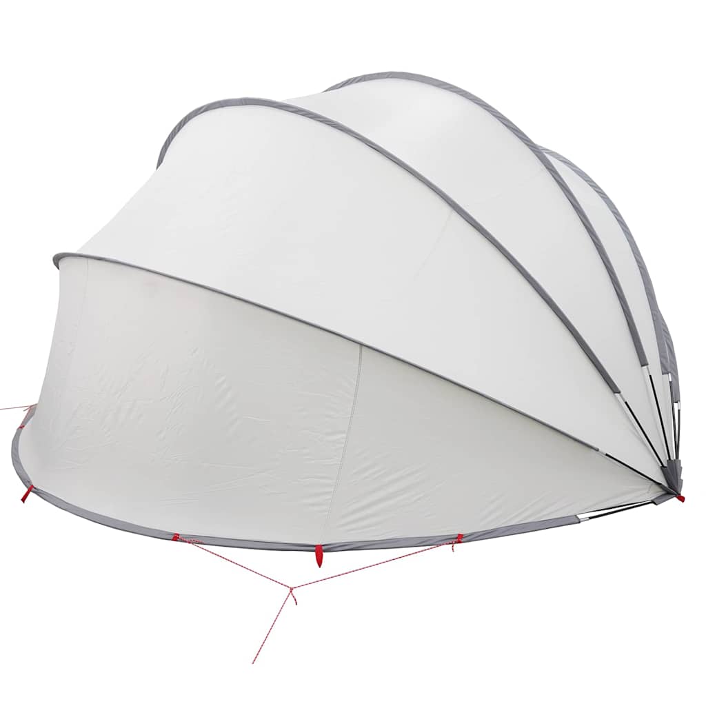 Pooldome Grijs en Oranje 430 x 430 x 210 cm is nu te koop bij PeponiXL, paradijselijk wonen!