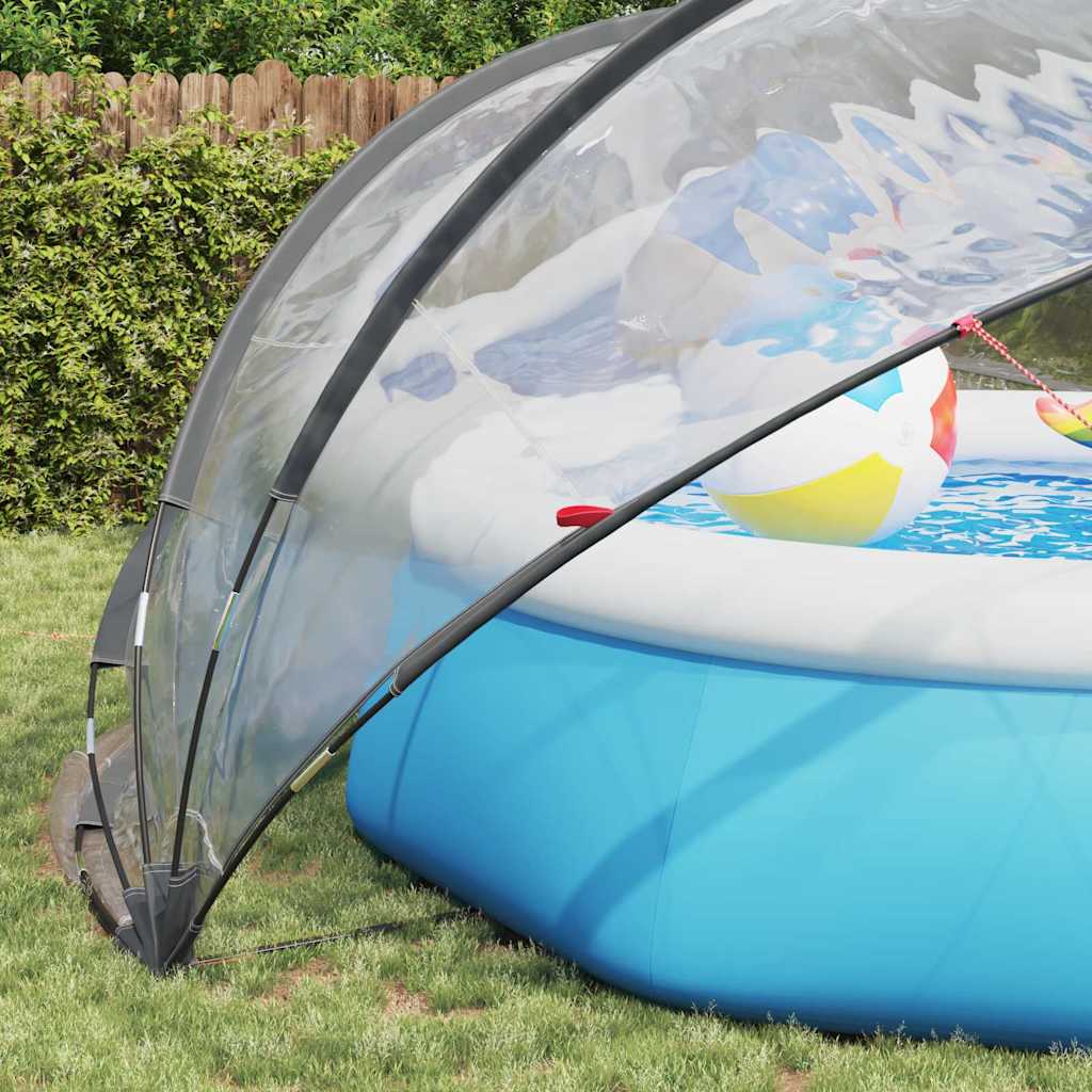 Pooldome Doorzichtig 430 x 430 x 210 cm PVC is nu te koop bij PeponiXL, paradijselijk wonen!