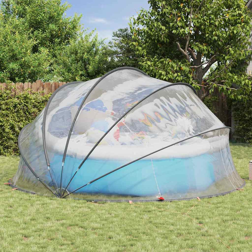 Pooldome Doorzichtig 430 x 430 x 210 cm PVC is nu te koop bij PeponiXL, paradijselijk wonen!