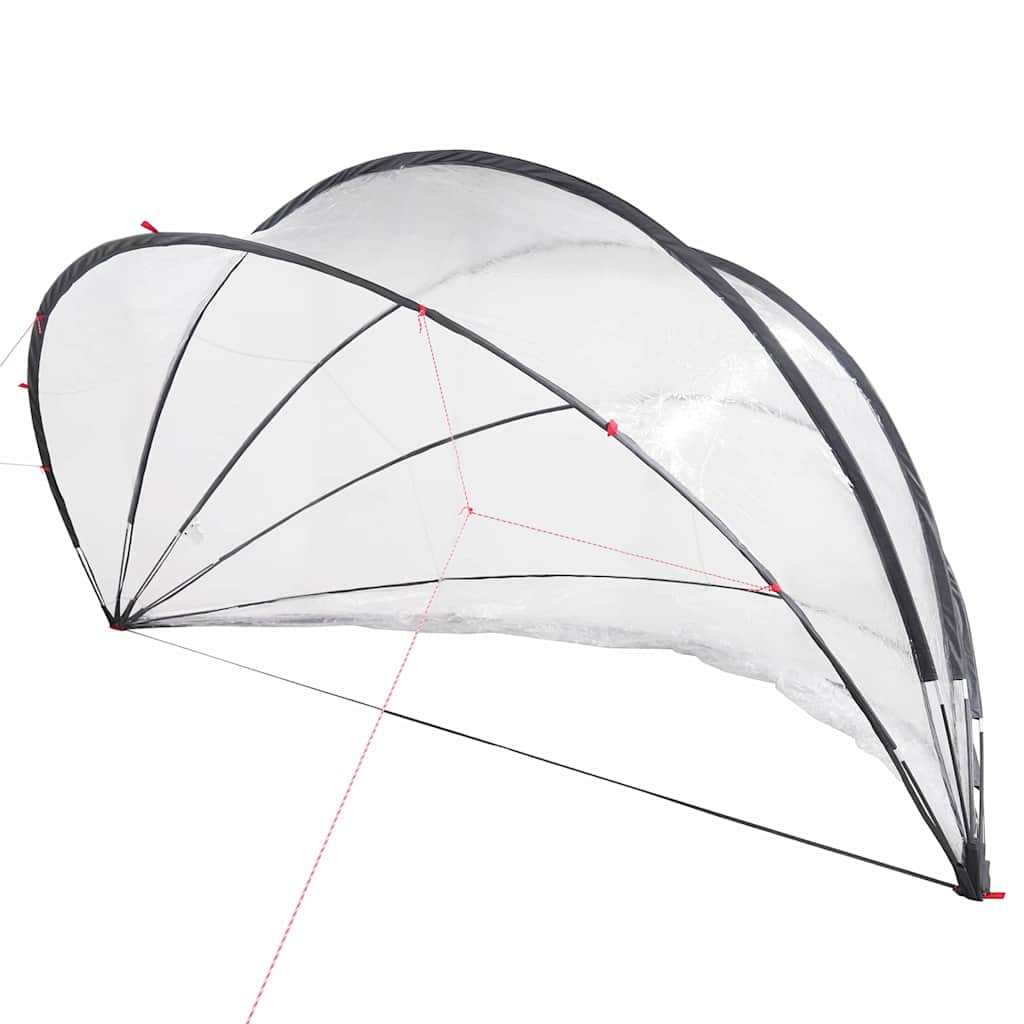 Pooldome Doorzichtig 430 x 430 x 210 cm PVC is nu te koop bij PeponiXL, paradijselijk wonen!