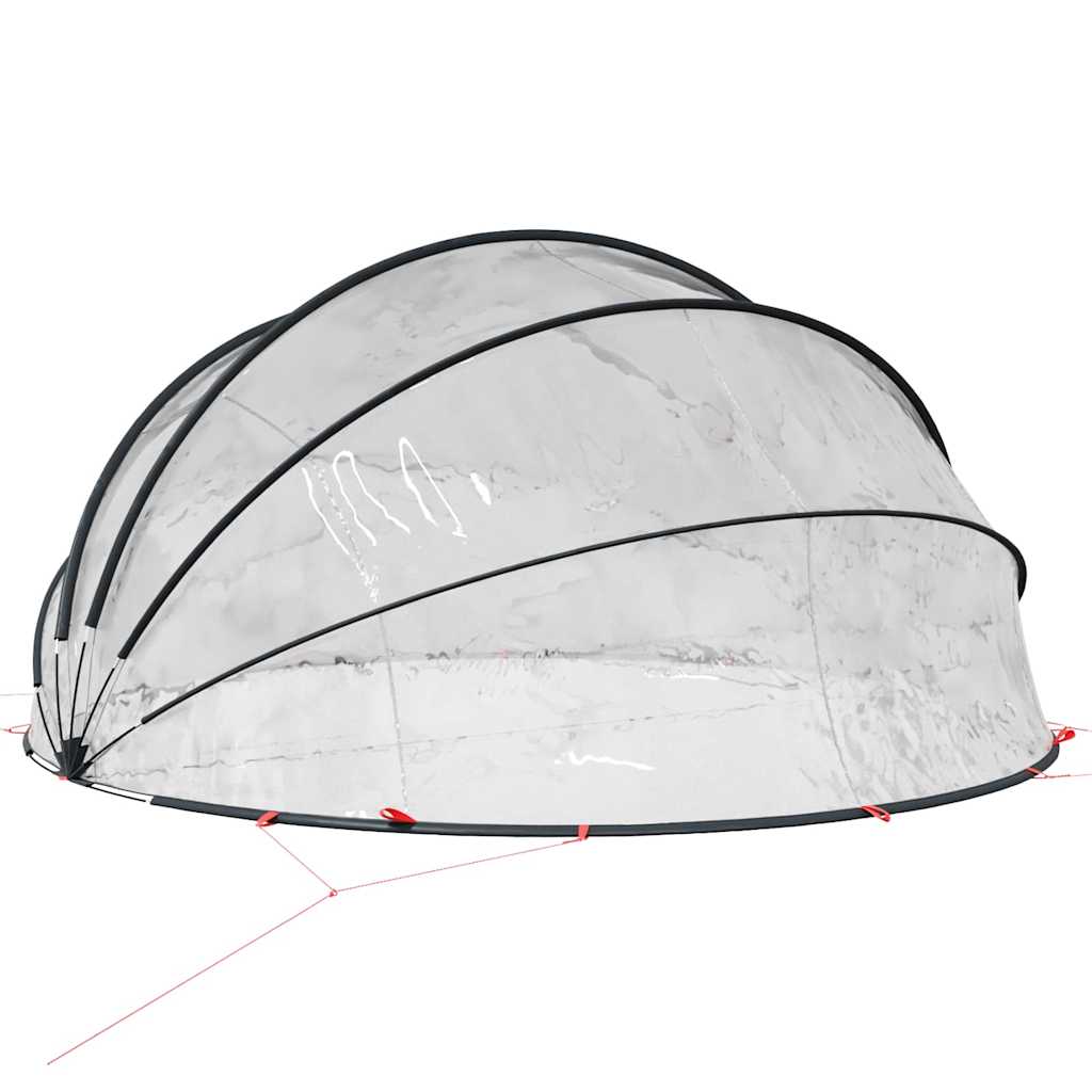 Pooldome Doorzichtig 430 x 430 x 210 cm PVC is nu te koop bij PeponiXL, paradijselijk wonen!