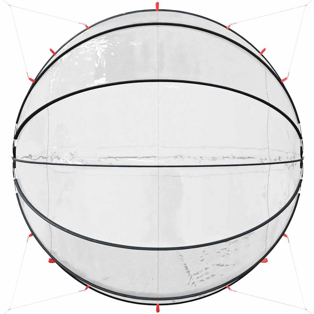 Pooldome Doorzichtig 430 x 430 x 210 cm PVC is nu te koop bij PeponiXL, paradijselijk wonen!
