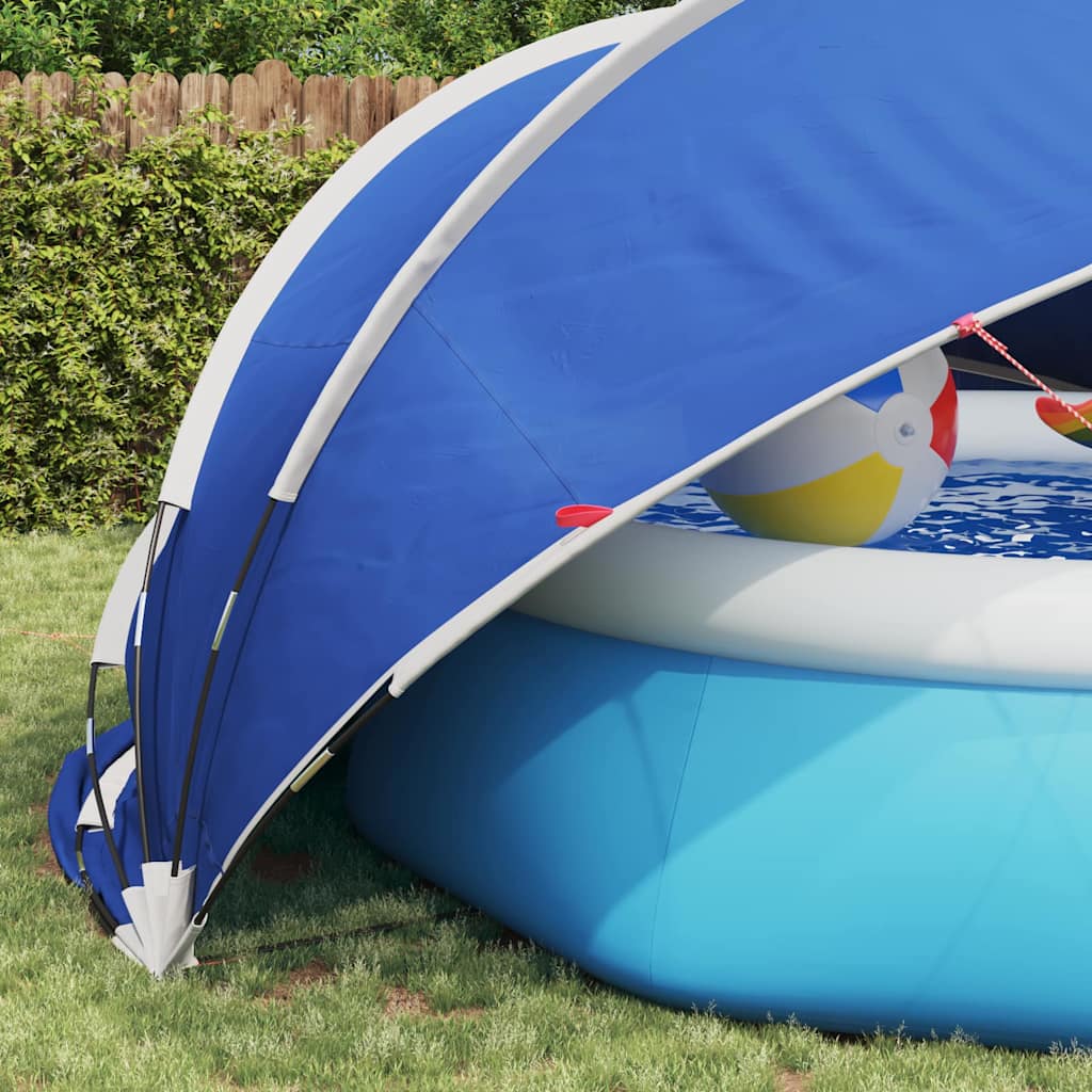 Pooldome Blauw 472 x 460 x 229 cm 185T polyester met PU-coating is nu te koop bij PeponiXL, paradijselijk wonen!