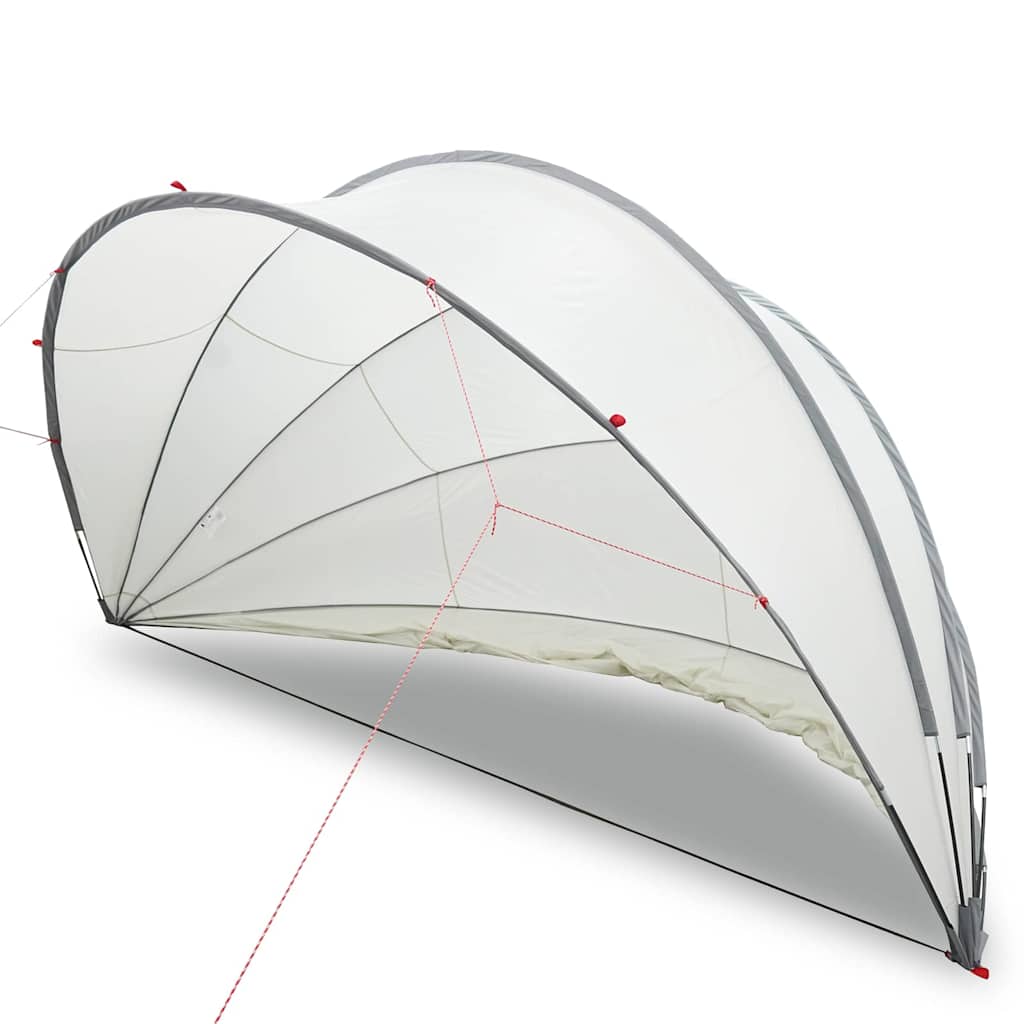 Pooldome Grijs en Oranje 472 x 460 x 229 cm is nu te koop bij PeponiXL, paradijselijk wonen!