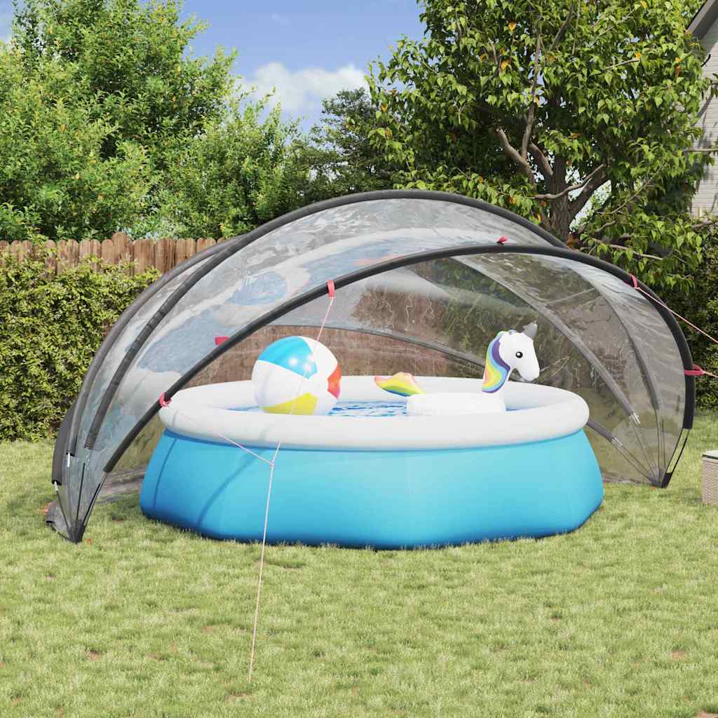 Pooldome Doorzichtig 500 x 500 x 236 cm PVC is nu te koop bij PeponiXL, paradijselijk wonen!