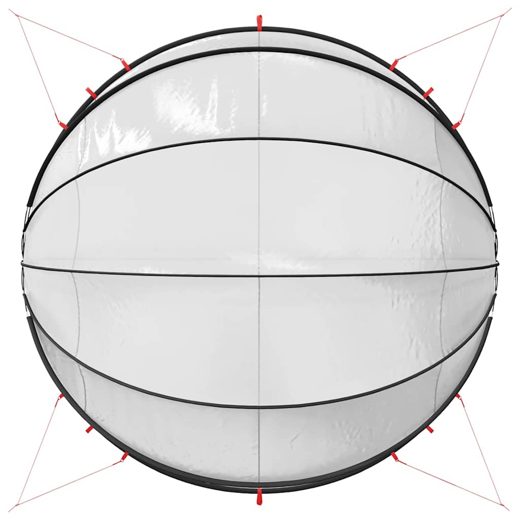 Pooldome Doorzichtig 500 x 500 x 236 cm PVC is nu te koop bij PeponiXL, paradijselijk wonen!