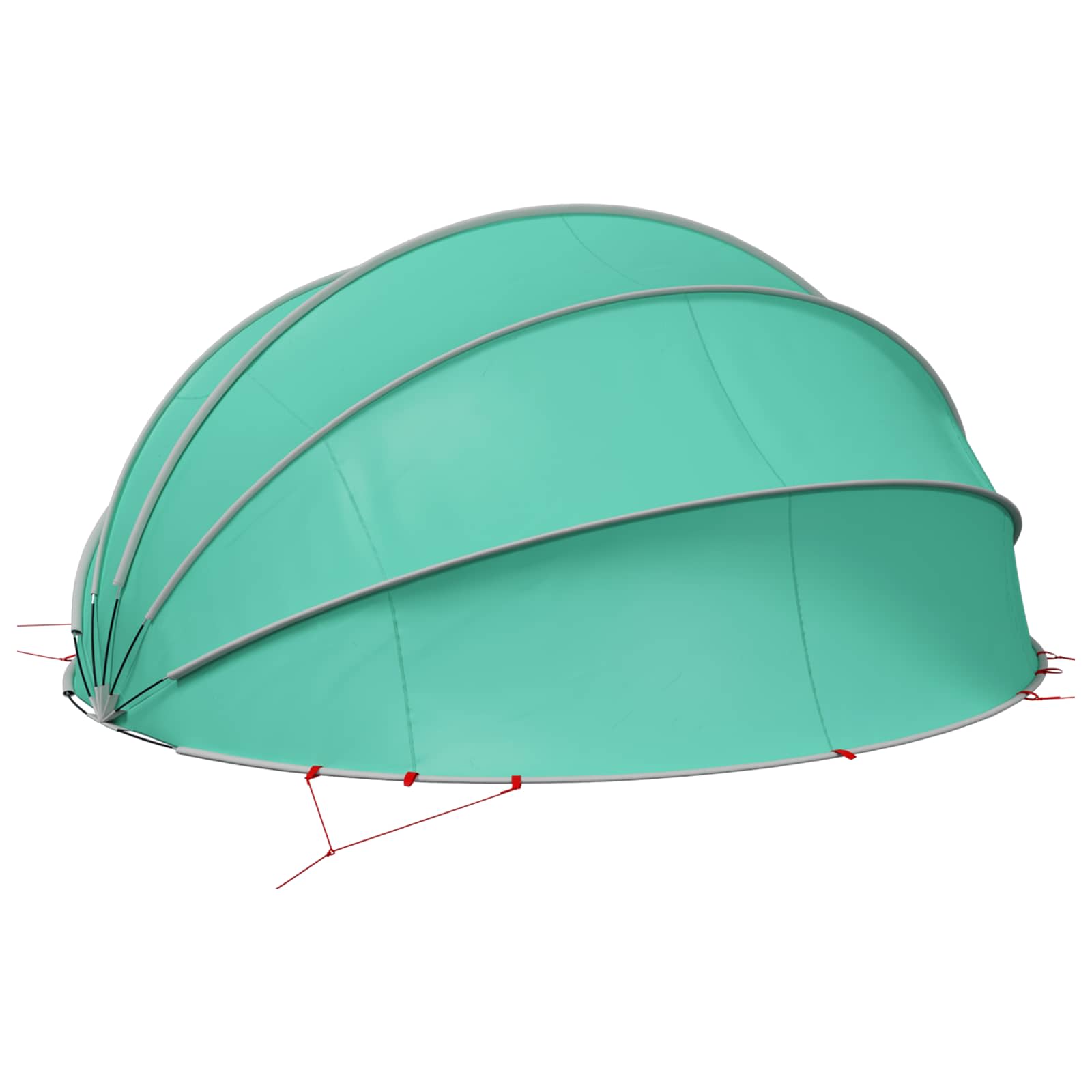 Pooldome Blauw 546 x 516 x 250 cm 185T polyester met PU-coating is nu te koop bij PeponiXL, paradijselijk wonen!