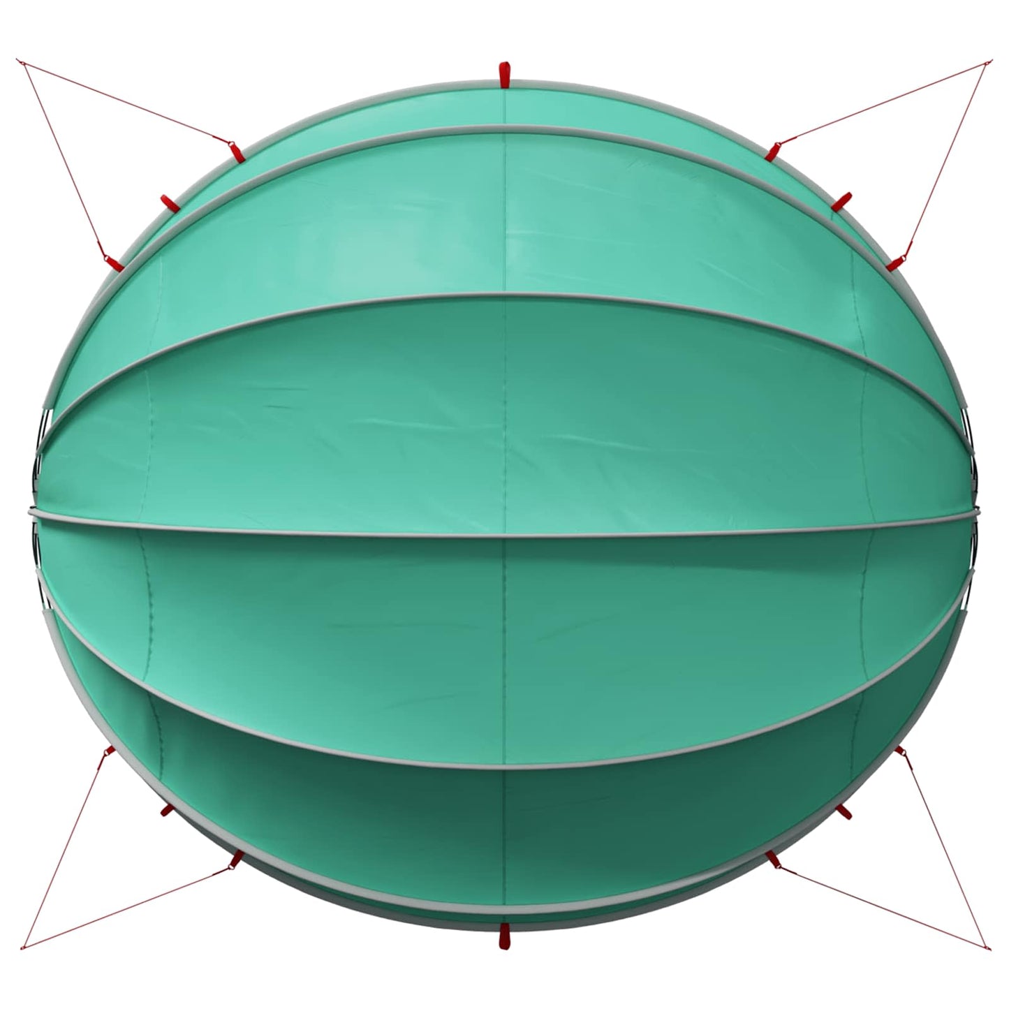 Pooldome Blauw 546 x 516 x 250 cm 185T polyester met PU-coating is nu te koop bij PeponiXL, paradijselijk wonen!
