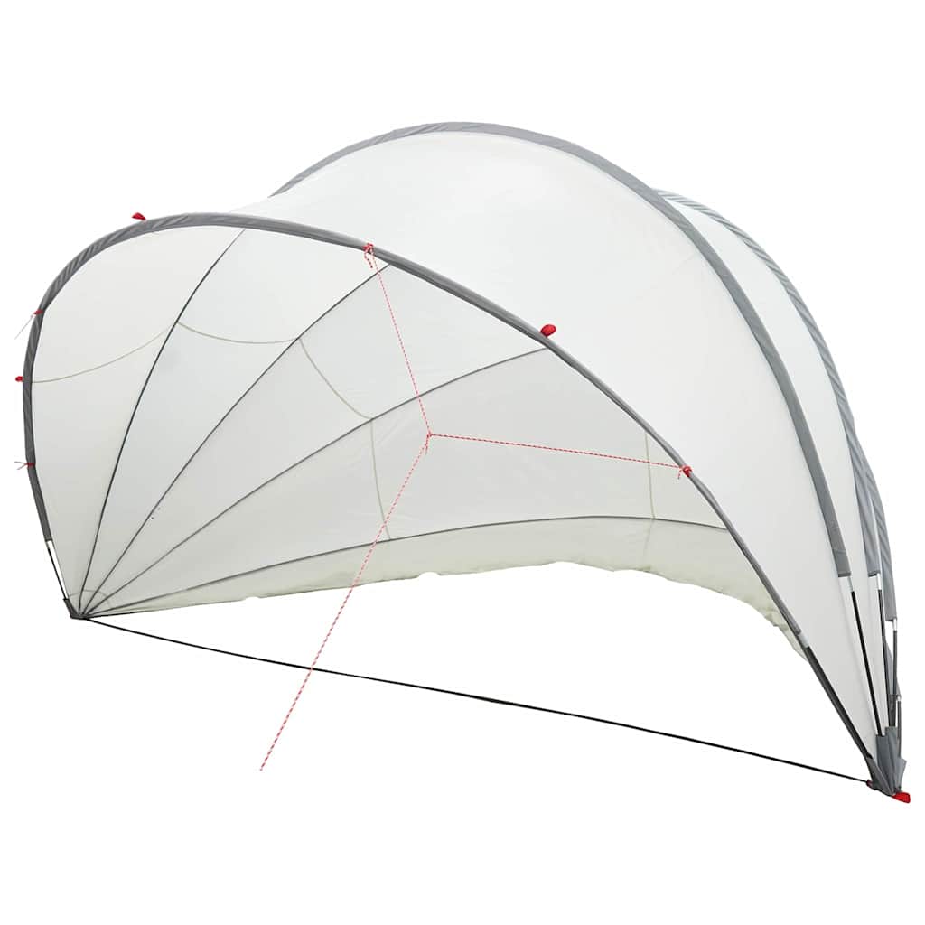 Pooldome Grijs en Oranje 546 x 516 x 250 cm is nu te koop bij PeponiXL, paradijselijk wonen!