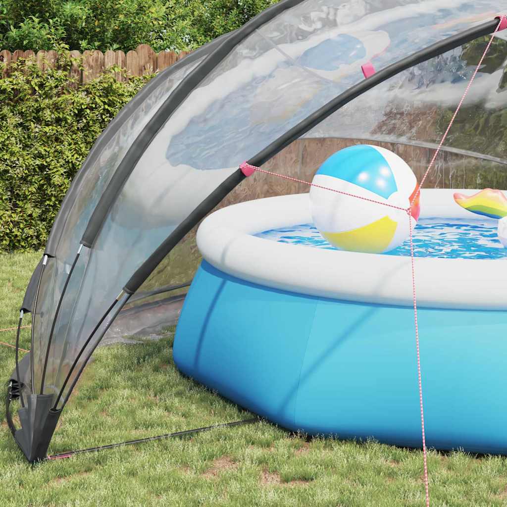 Pooldome Doorzichtig 546 x 516 x 250 cm PVC is nu te koop bij PeponiXL, paradijselijk wonen!