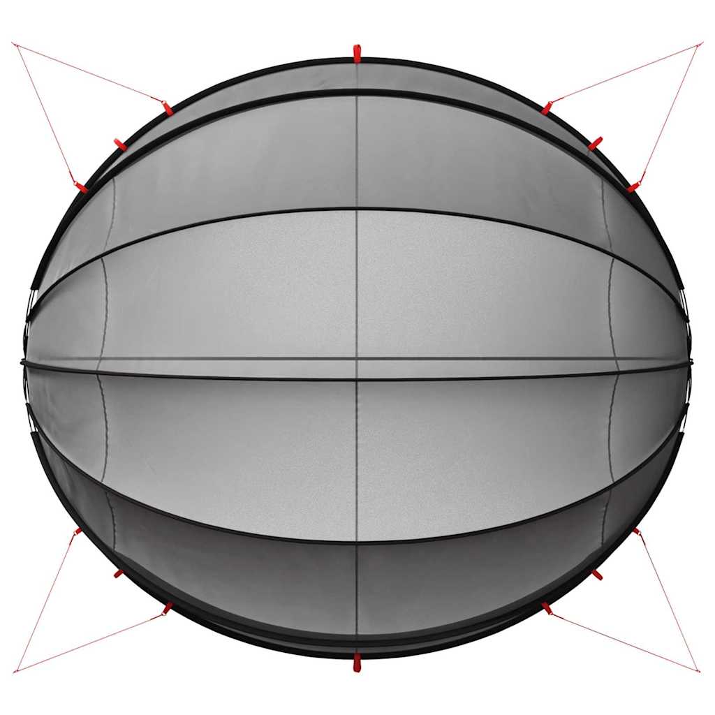 Pooldome Zwart 546 x 516 x 250 cm 185T polyester met PU-coating is nu te koop bij PeponiXL, paradijselijk wonen!