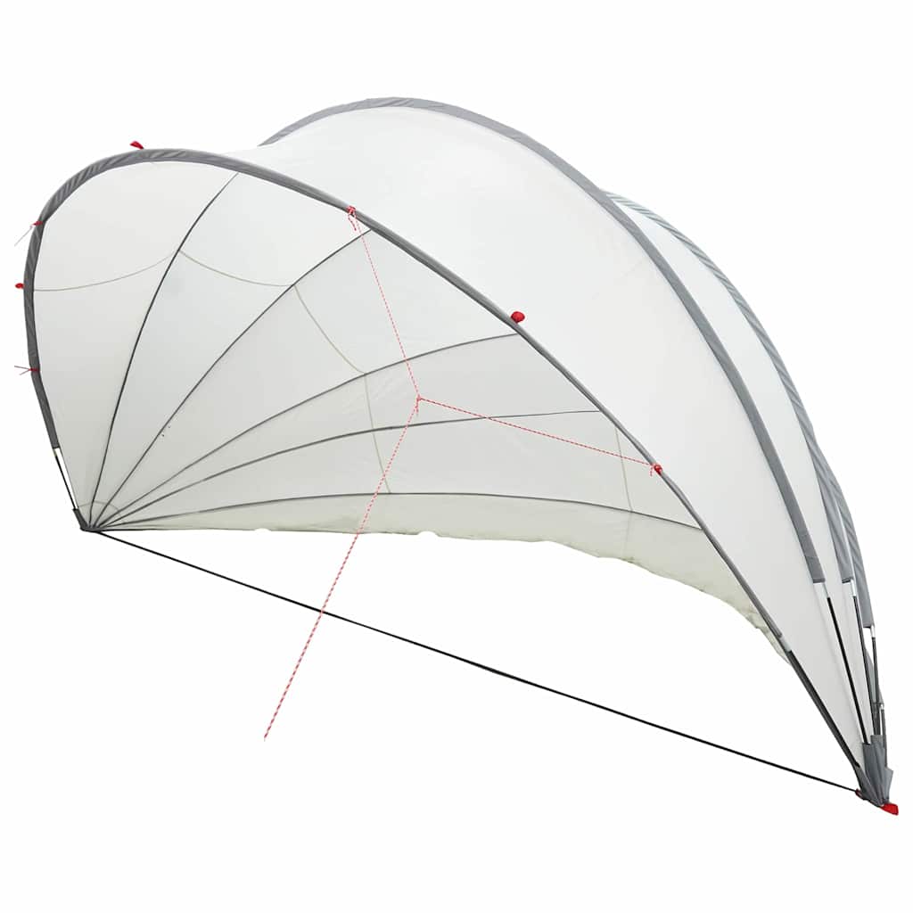 Pooldome Grijs en Oranje 592 x 590 x 275 cm is nu te koop bij PeponiXL, paradijselijk wonen!