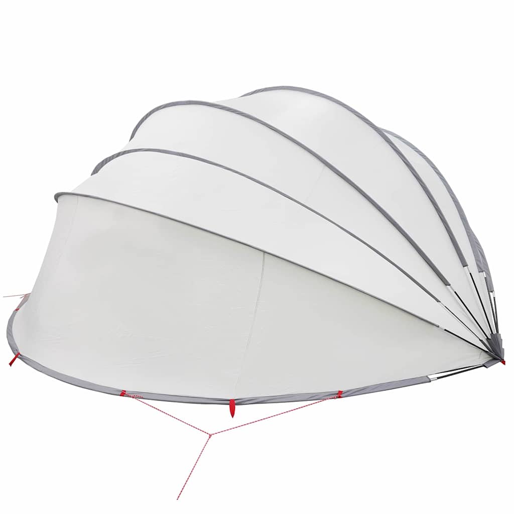 Pooldome Grijs en Oranje 592 x 590 x 275 cm is nu te koop bij PeponiXL, paradijselijk wonen!
