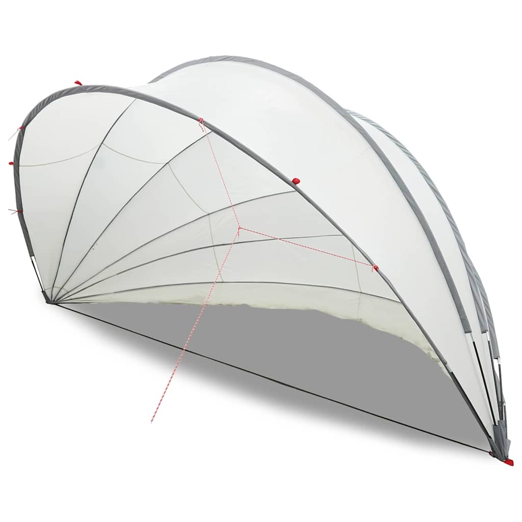 Pooldome Grijs en Oranje 592 x 590 x 275 cm is nu te koop bij PeponiXL, paradijselijk wonen!