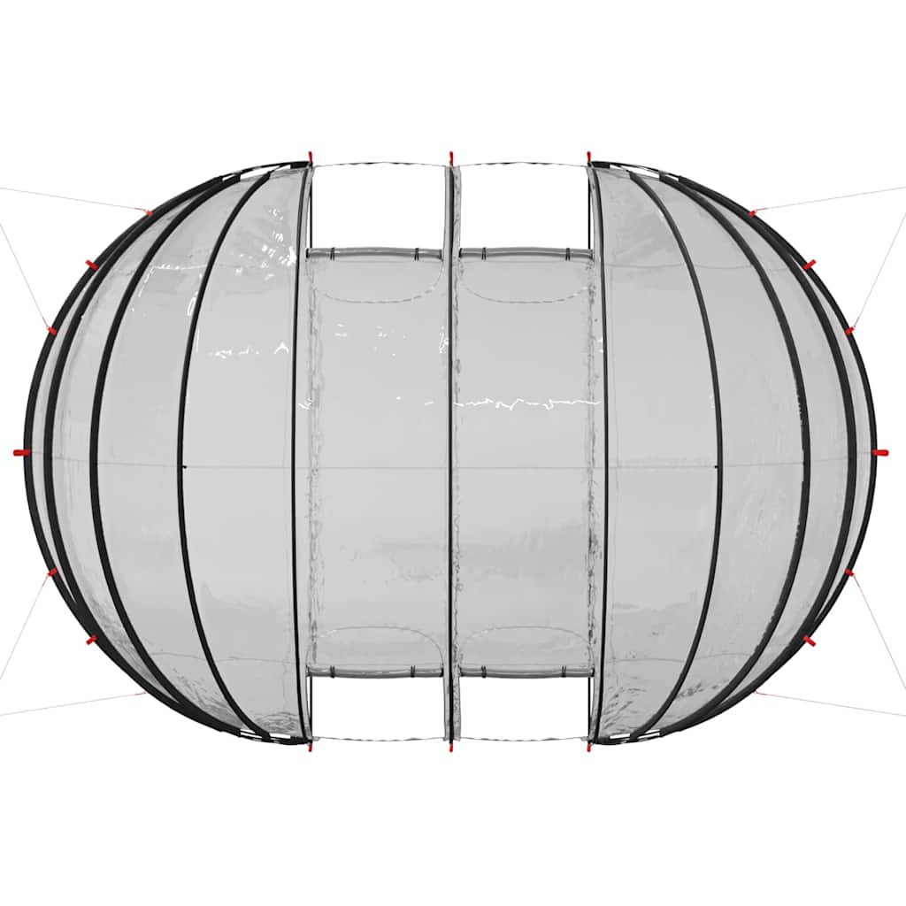 Zwembad Tent Koepel Doorzichtig 640 x 432 x 205 cm PVC is nu te koop bij PeponiXL, paradijselijk wonen!