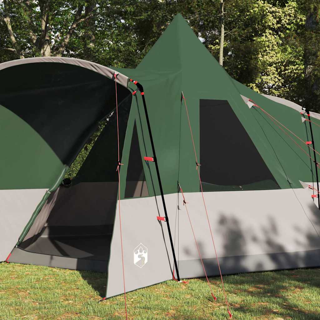 Teepee Tent 8-Persoon met dak Groen 720 x 465 x 295 cm is nu te koop bij PeponiXL, paradijselijk wonen!
