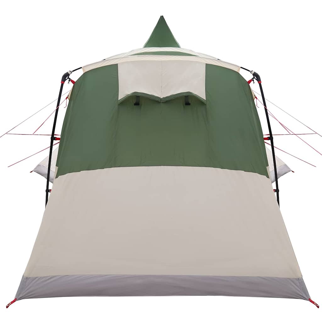 Teepee Tent 8-Persoon met dak Groen 720 x 465 x 295 cm is nu te koop bij PeponiXL, paradijselijk wonen!